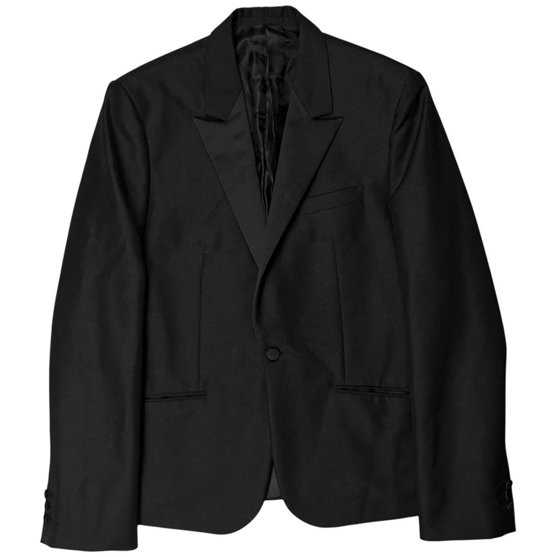 Balenciaga Balenciaga Peak Lapel Mohair Blazer - SS08 Size US M / EU 48-50 / 2 - 1 Thumbnail