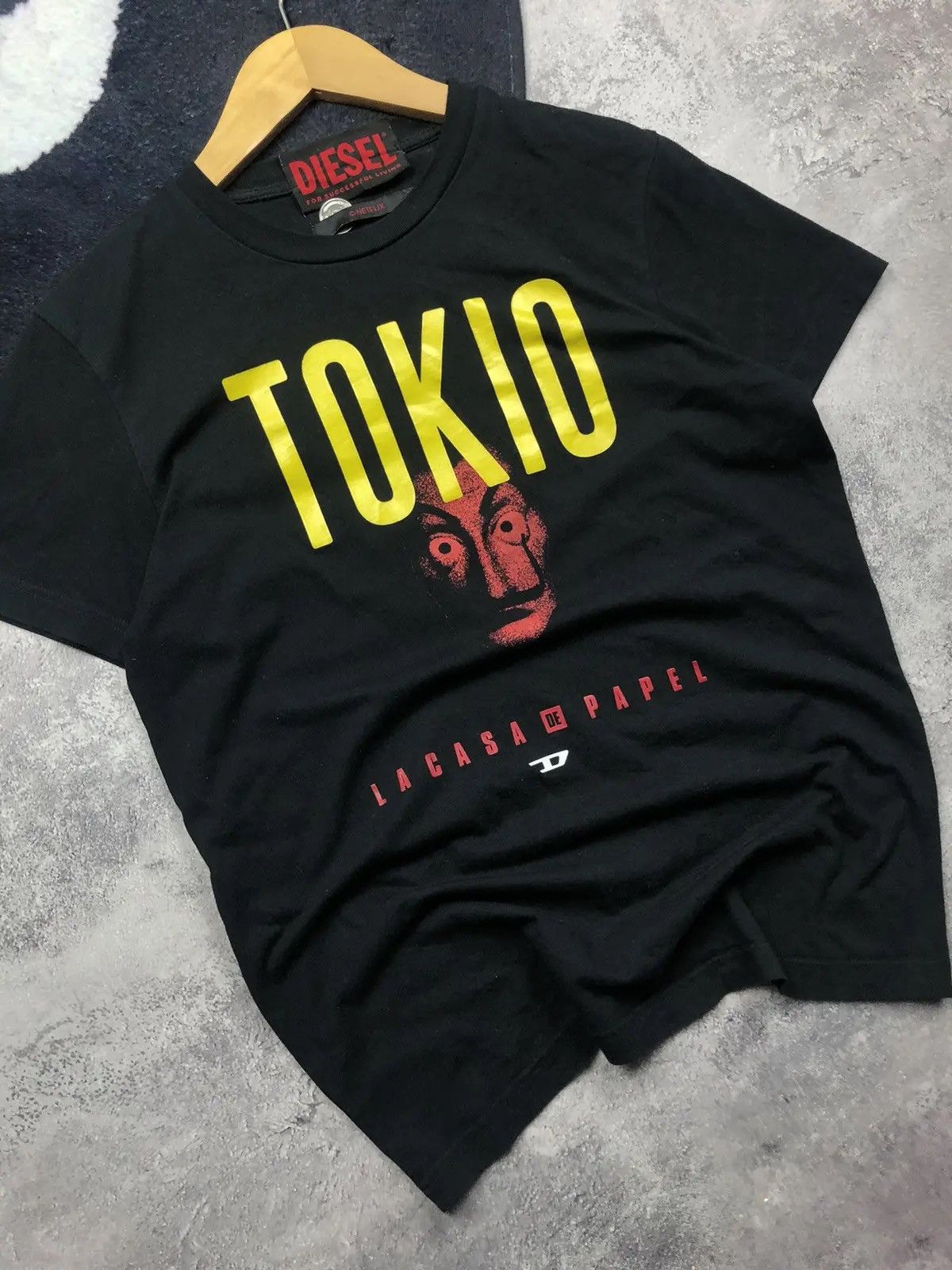 Diesel DIESEL x Netflix La Casa De Papel Big Logo TOKYO Streetwear Size US M / EU 48-50 / 2 - 3 Thumbnail