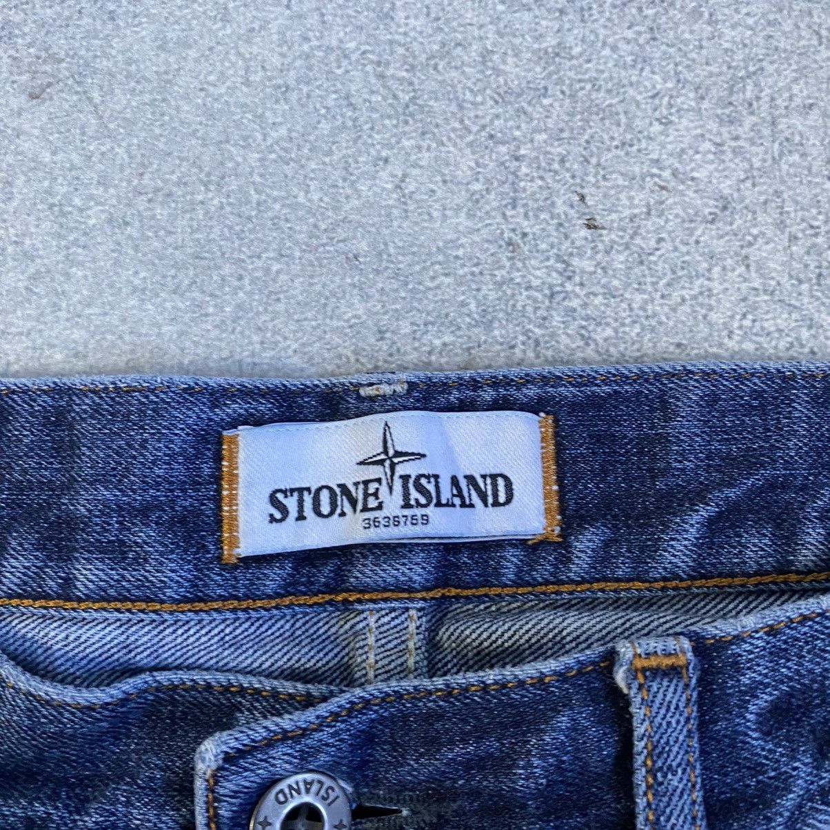 Stone Island STONE ISLAND Jeans Wash Blue Denim Vintage Y2k Size US 32 / EU 48 - 12 Thumbnail