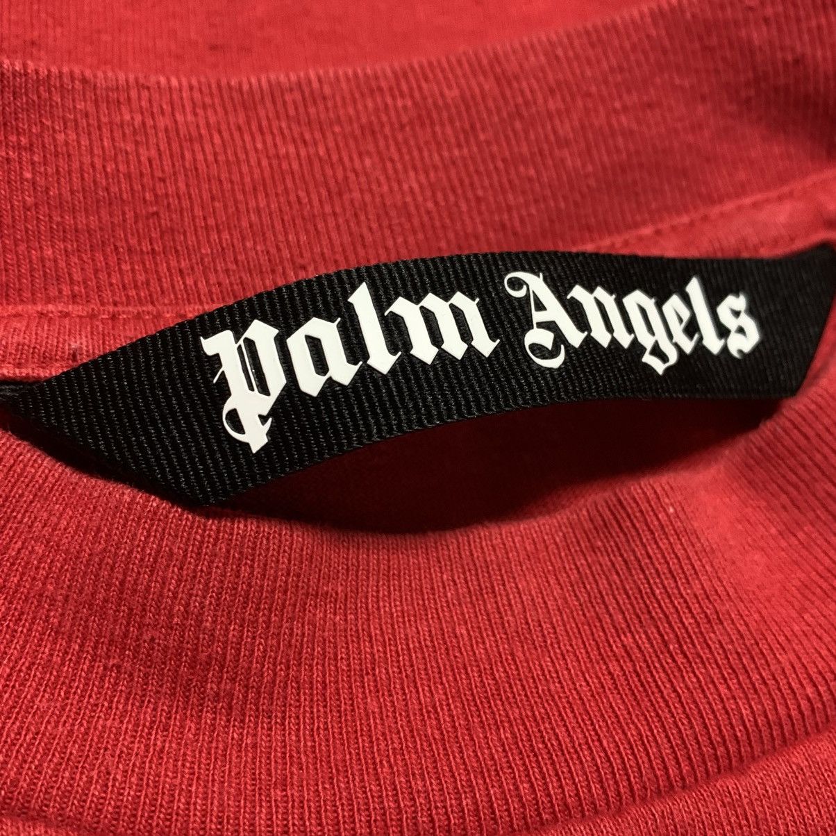 Palm Angels Palm Angels Medium Las Vegas Sprayed Red Tee Size US M / EU 48-50 / 2 - 4 Thumbnail