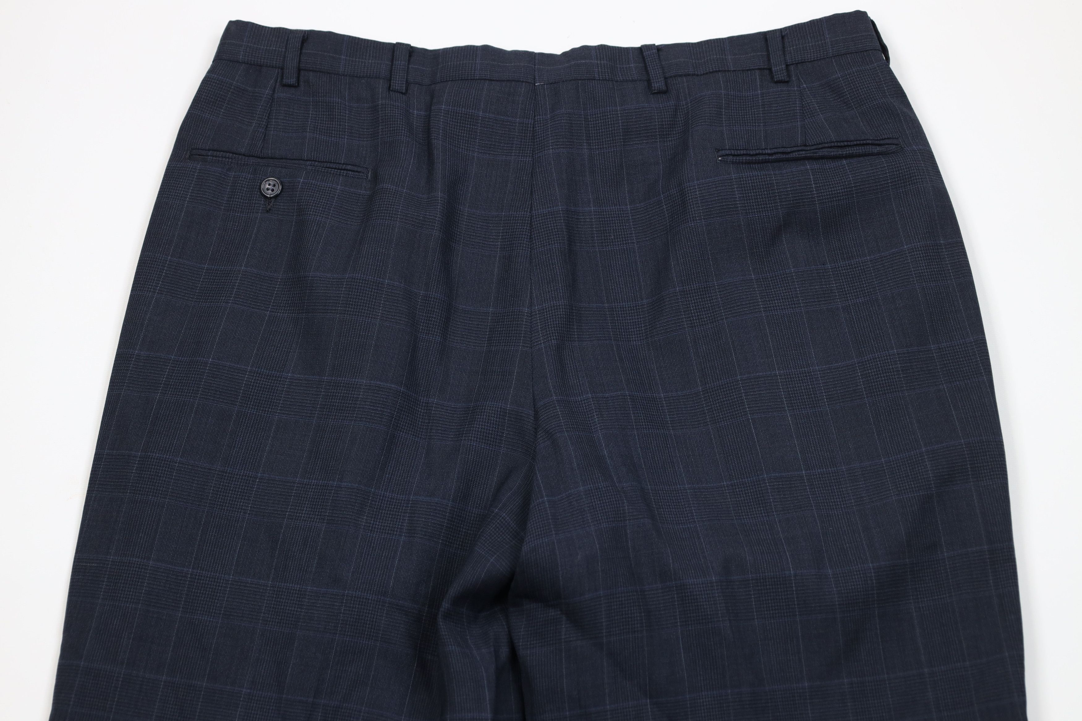 Vintage Vintage 70s Streetwear Wide Leg Chino Pants Plaid USA Size US 36 / EU 52 - 8 Thumbnail