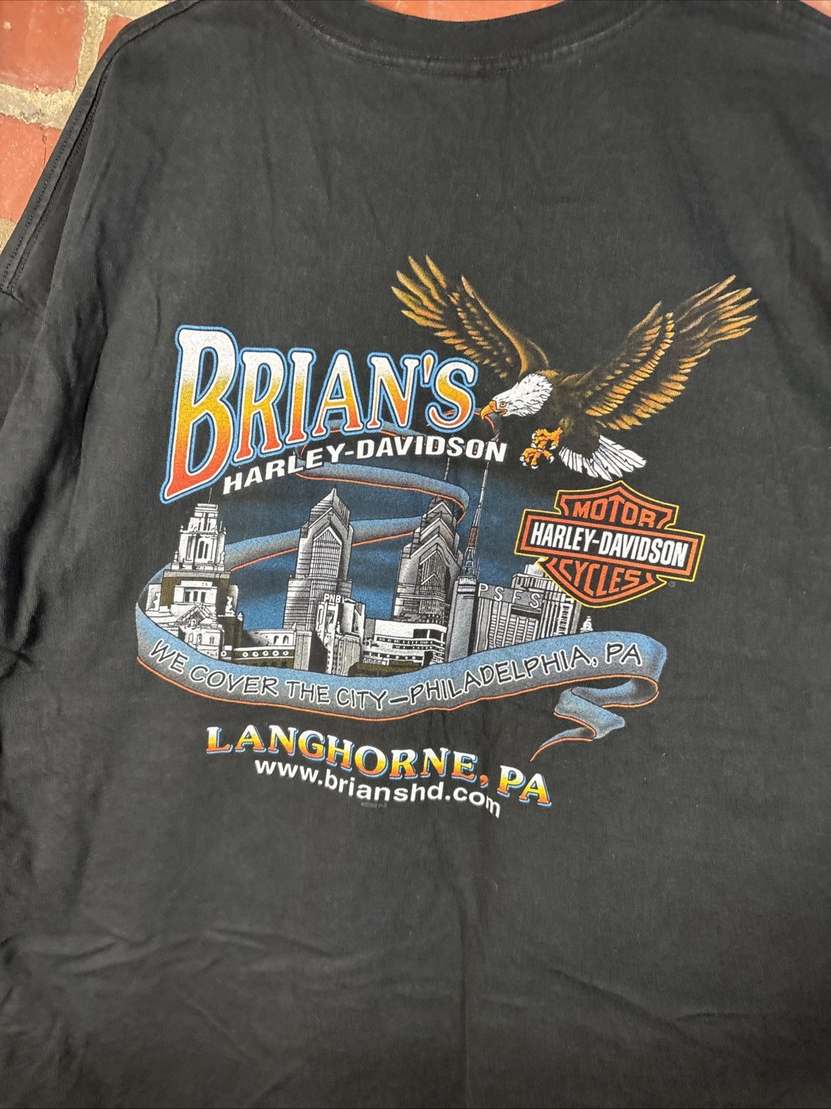 Harley Davidson Vintage Y2k Classic Harley Davidson Eagle Motorcycle Sz XXL Size US XXL / EU 58 / 5 - 6 Thumbnail