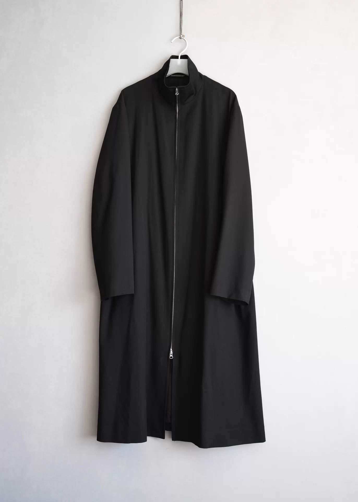 Yohji Yamamoto Yohji Yamamoto 00AW Double-Zip Long Coat Size 4 Size US XL / EU 56 / 4 - 1 Thumbnail