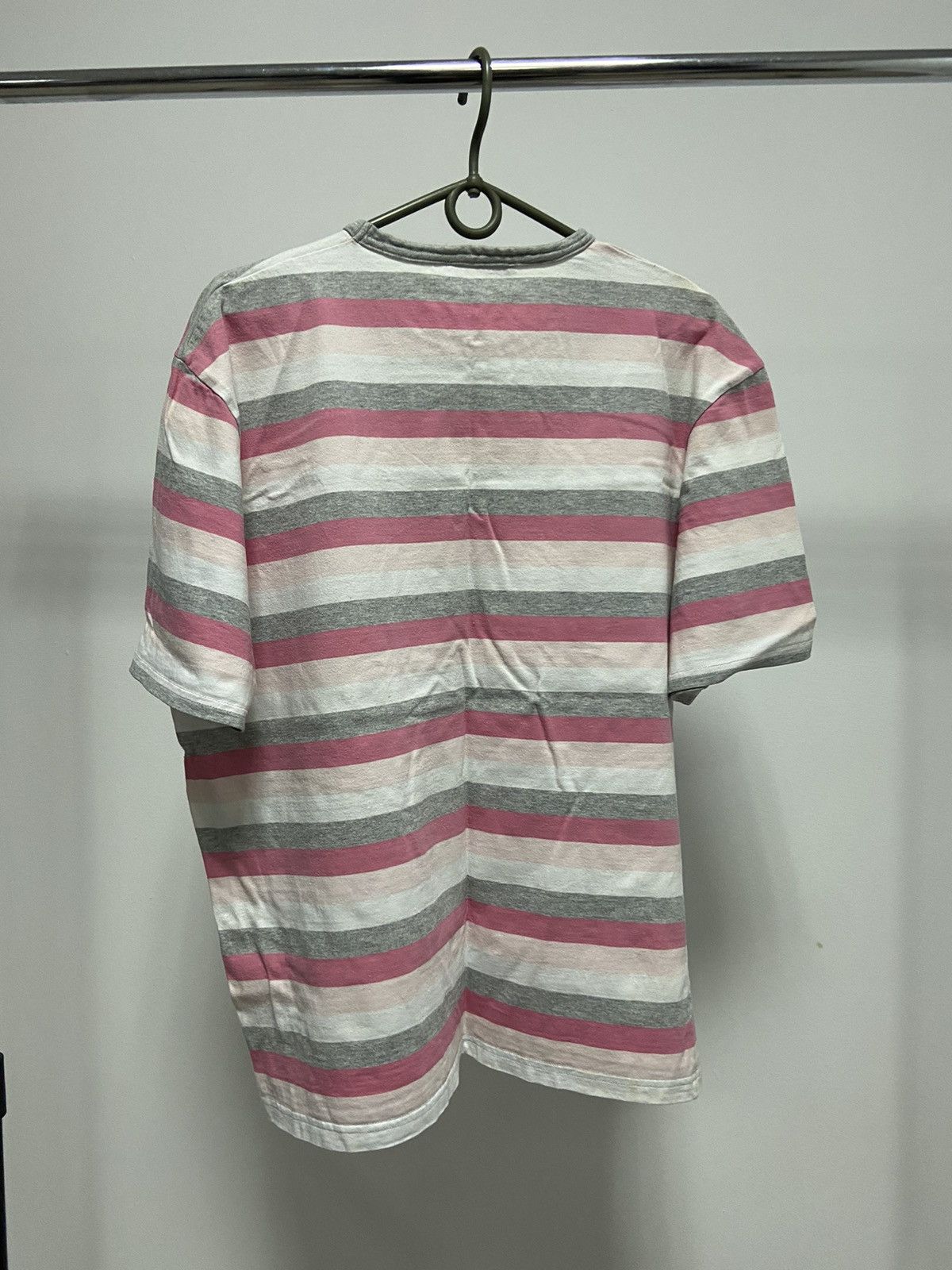 Vintage × Yves Saint Laurent Yves Saint Laurent T Shirt striped Small YSL Logo Y2K Size US XL / EU 56 / 4 - 3 Thumbnail