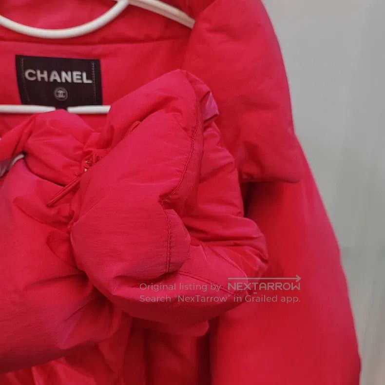 Chanel Chanel Long down coat Size XXS / US 00 / IT 34 - 4 Thumbnail
