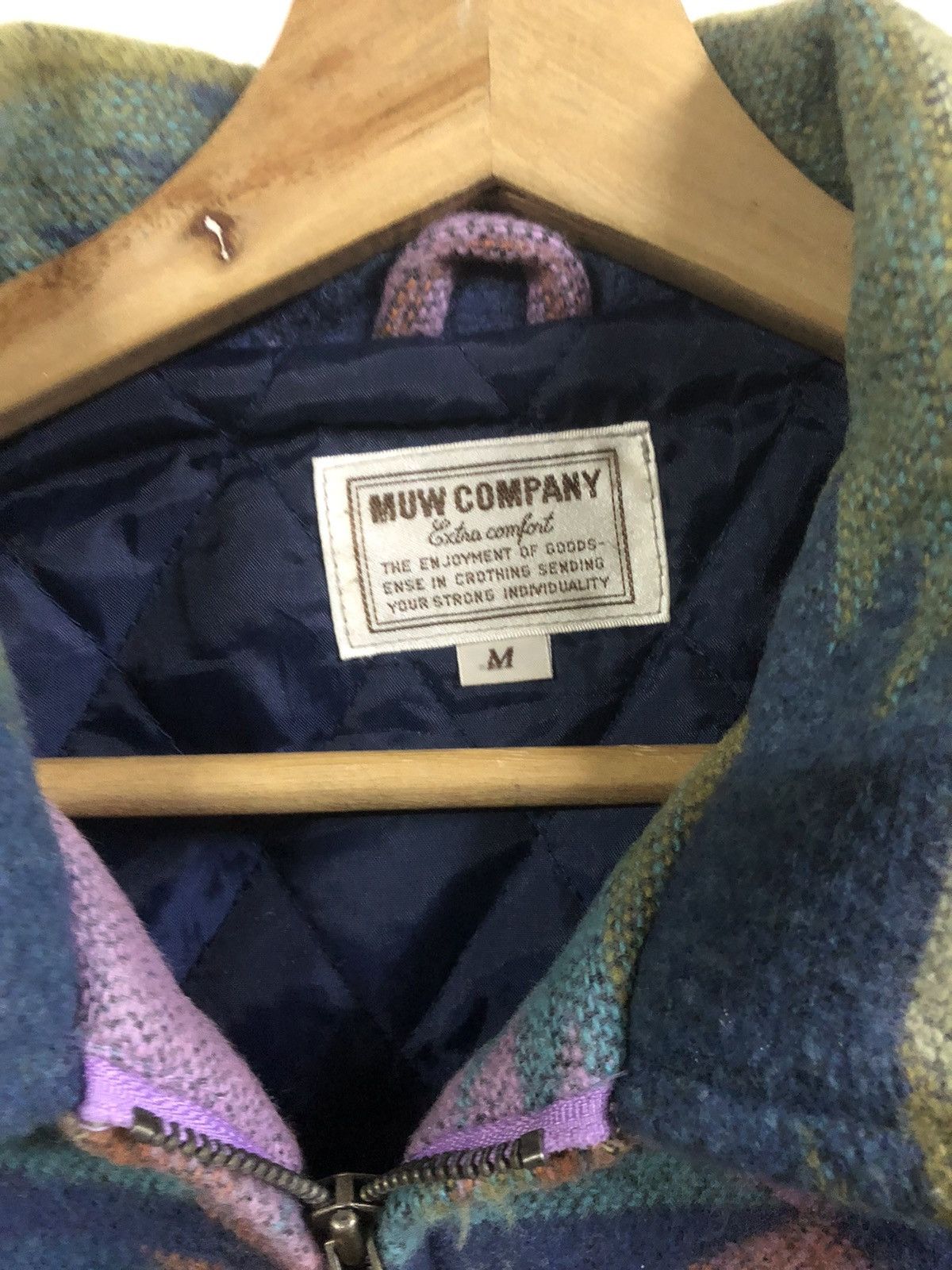 Japanese Brand Vintage both Muw Company zipper jacket (Bulk buying) Size US L / EU 52-54 / 3 - 4 Thumbnail