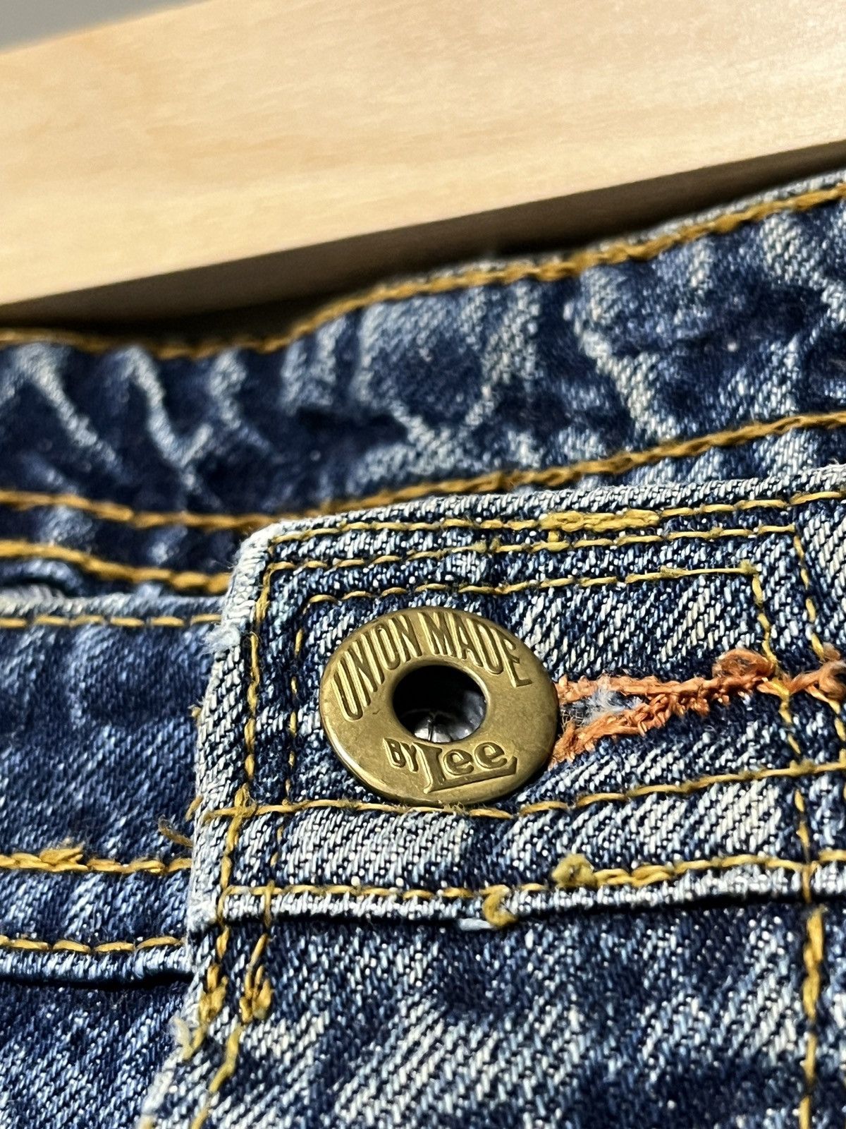 Lee Lee 101 131 Cowboy 30’s Repro Buckle Back Sanforized Jeans Size US 28 / EU 44 - 6 Thumbnail