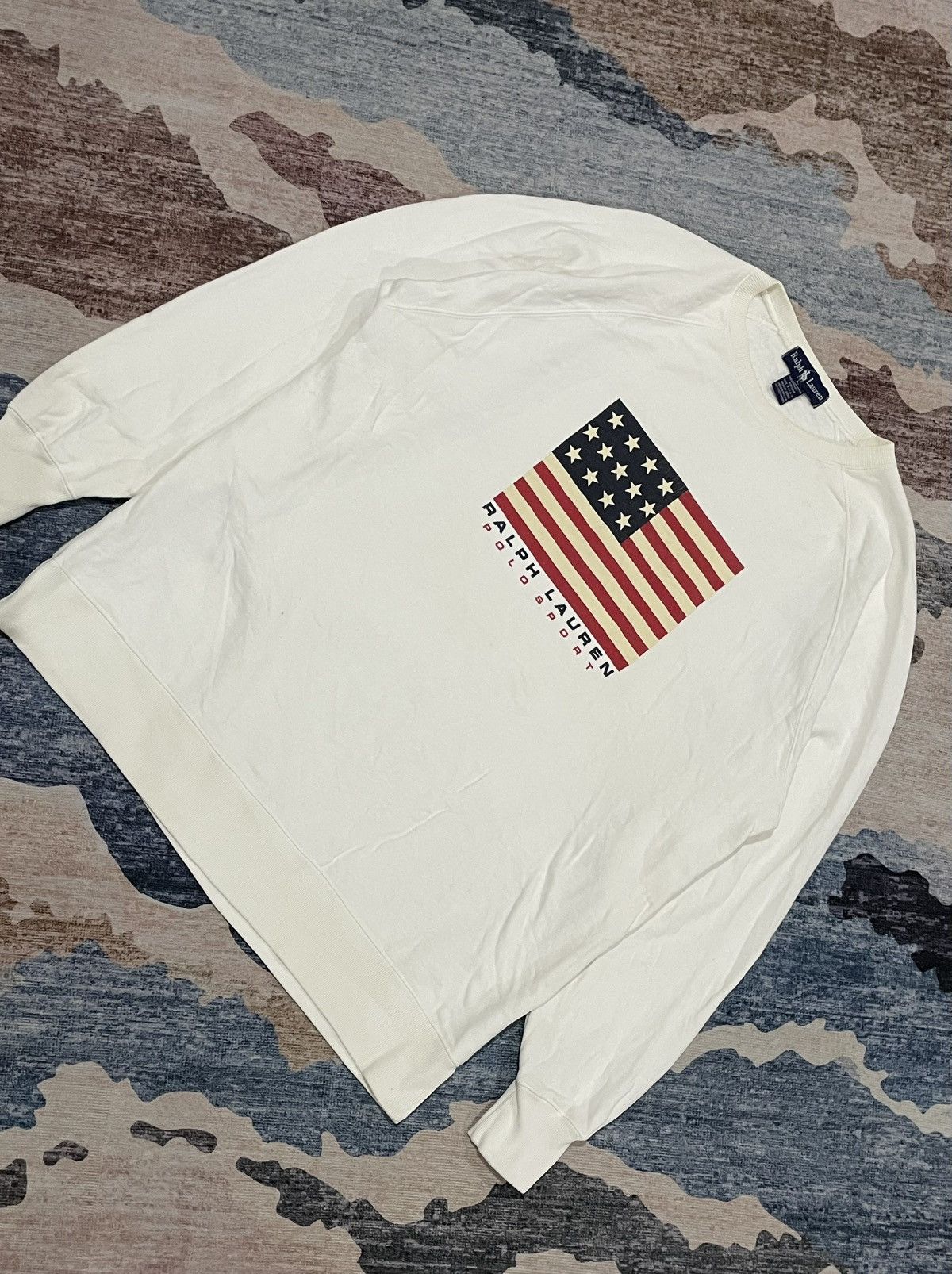 Ralph Lauren VTG 90s Ralph Lauren Distressed Sweaters Size US L / EU 52-54 / 3 - 6 Thumbnail