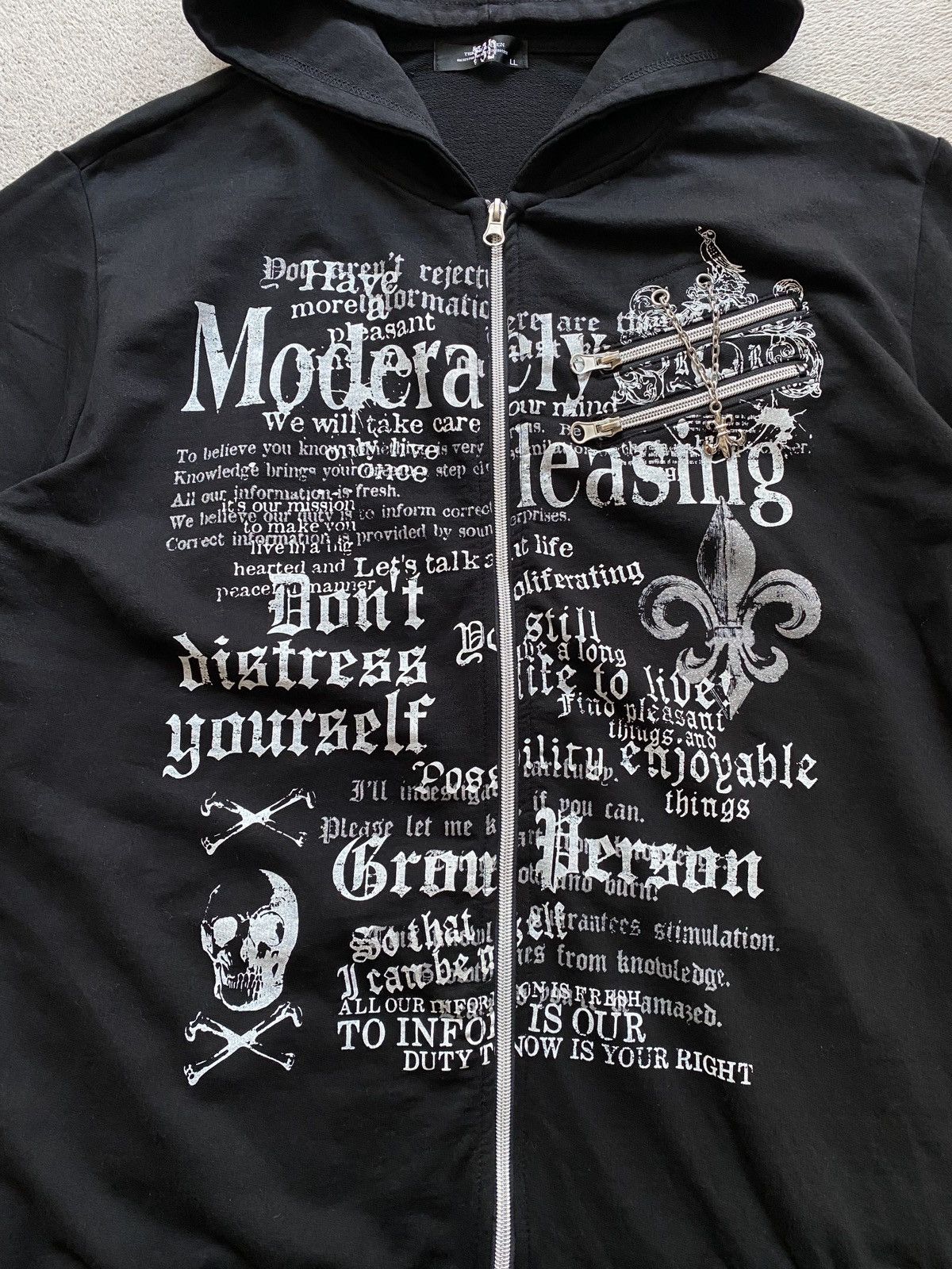 If Six Was Nine × Japanese Brand × Le Grande Bleu (L.G.B.) T3D sleeaveless hoodie Size US L / EU 52-54 / 3 - 2 Thumbnail