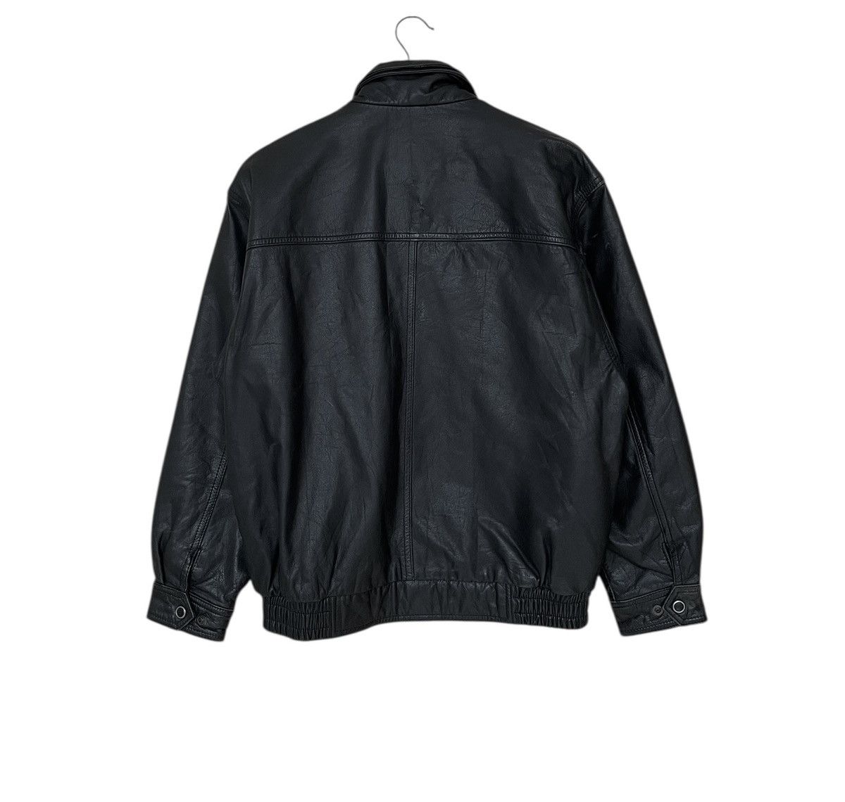 Branded Leather Vintage Japanese Brand Seahop Club Leather Jacket 1990s Size US M / EU 48-50 / 2 - 2 Thumbnail