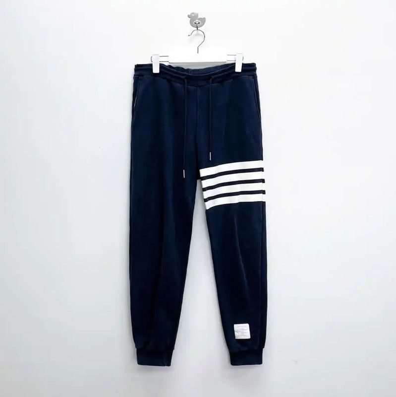 Thom Browne Thom Browne Men's Casual Pants in Deep Blue 0089 Size US 30 / EU 46 - 1 Thumbnail