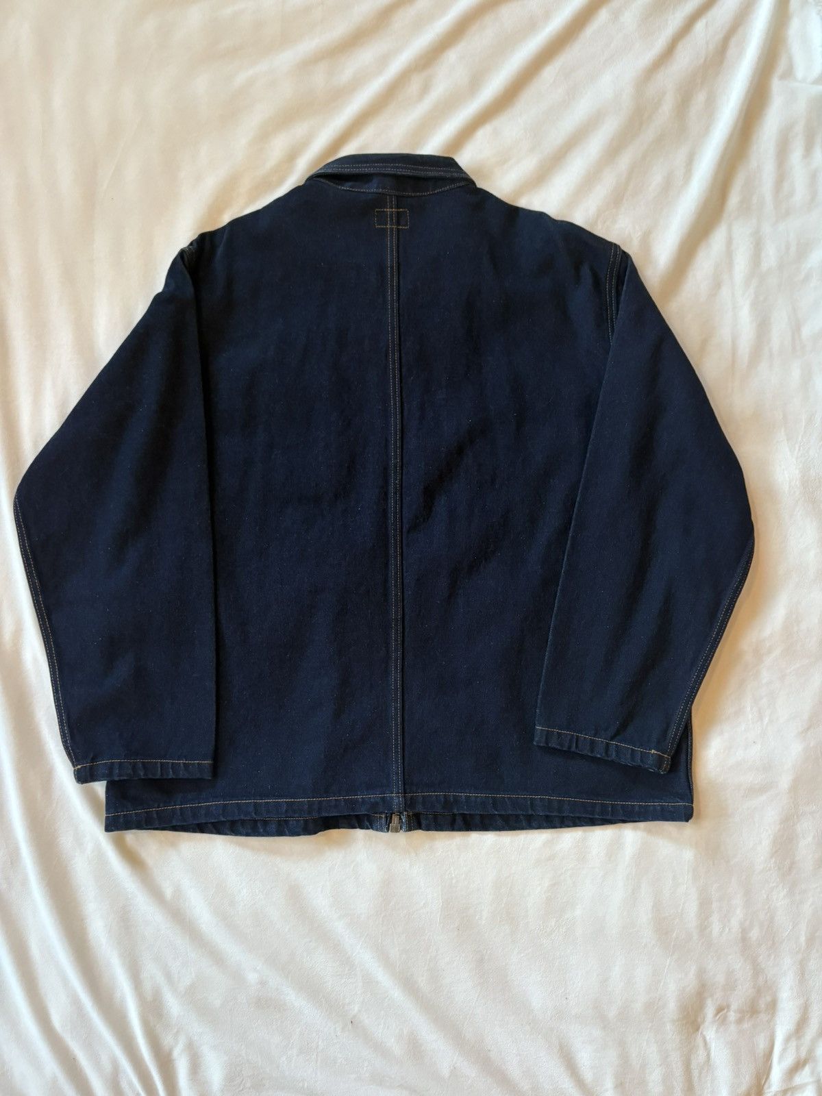 Levi's Levi’s Two Horse Brand Denim Zip Work Jacket Size US XL / EU 56 / 4 - 4 Thumbnail