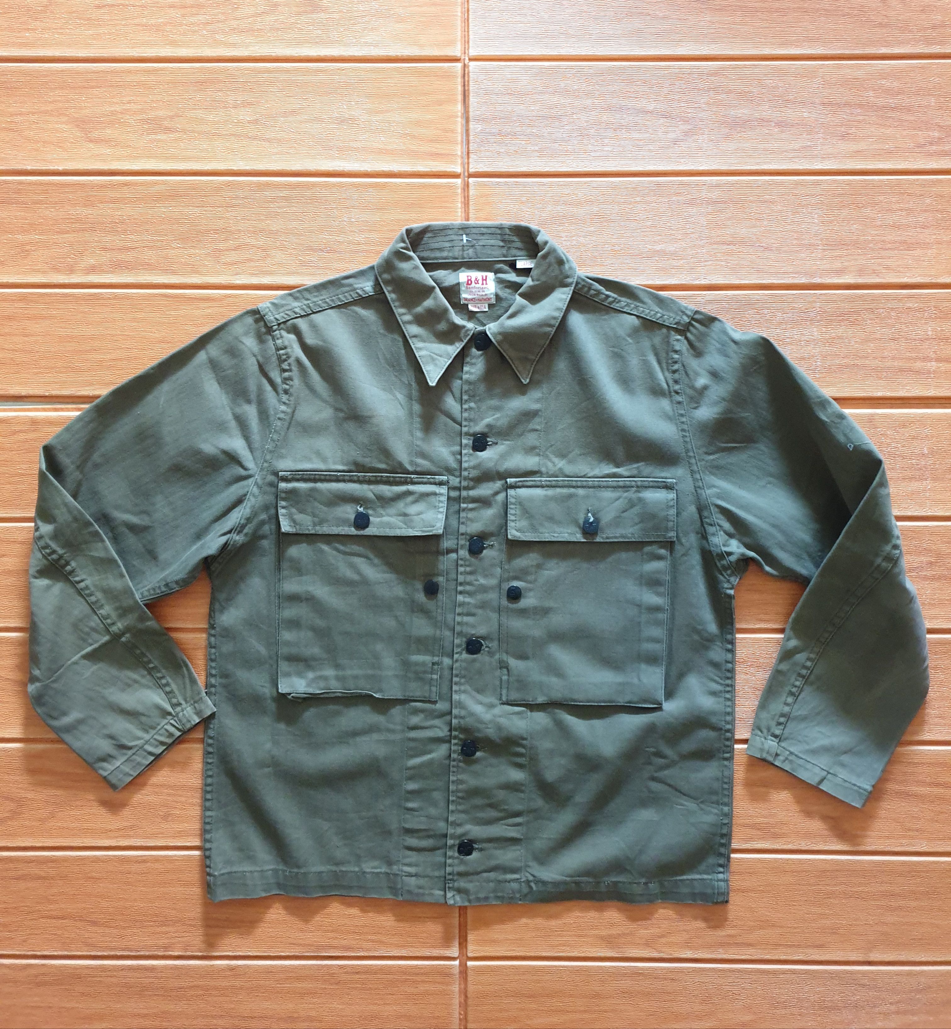Japanese Brand Balance+harmony union made military shirt Size US M / EU 48-50 / 2 - 1 Thumbnail