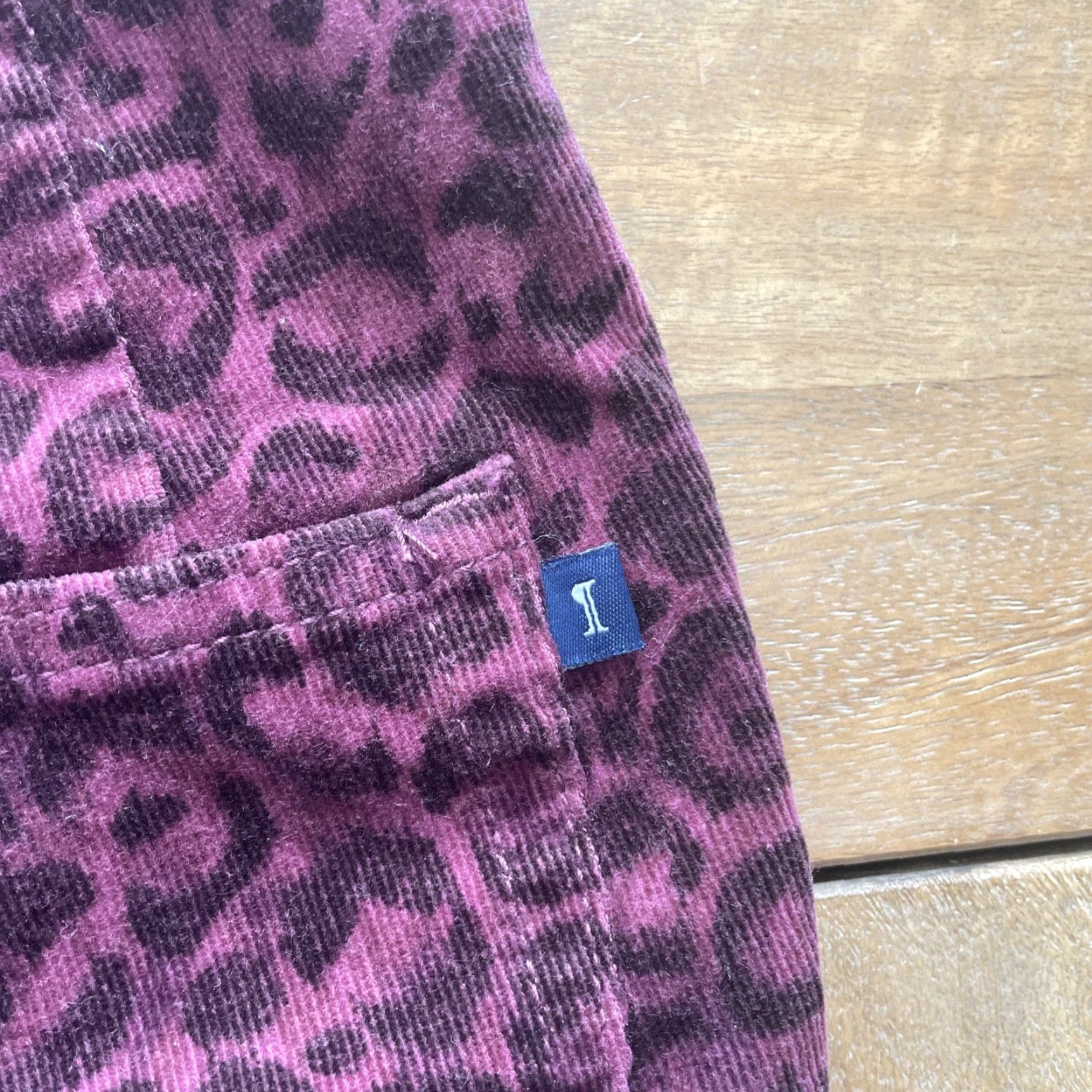 Vintage VINTAGE Pilcro The Pull-On Icon Corduroy Pants Womens 27x27 Pink Leopard Jeans 80s Animals Bohemian Hippie Cowboy Music Girls Womens Size 27" / US 4 / IT 40 - 5 Thumbnail