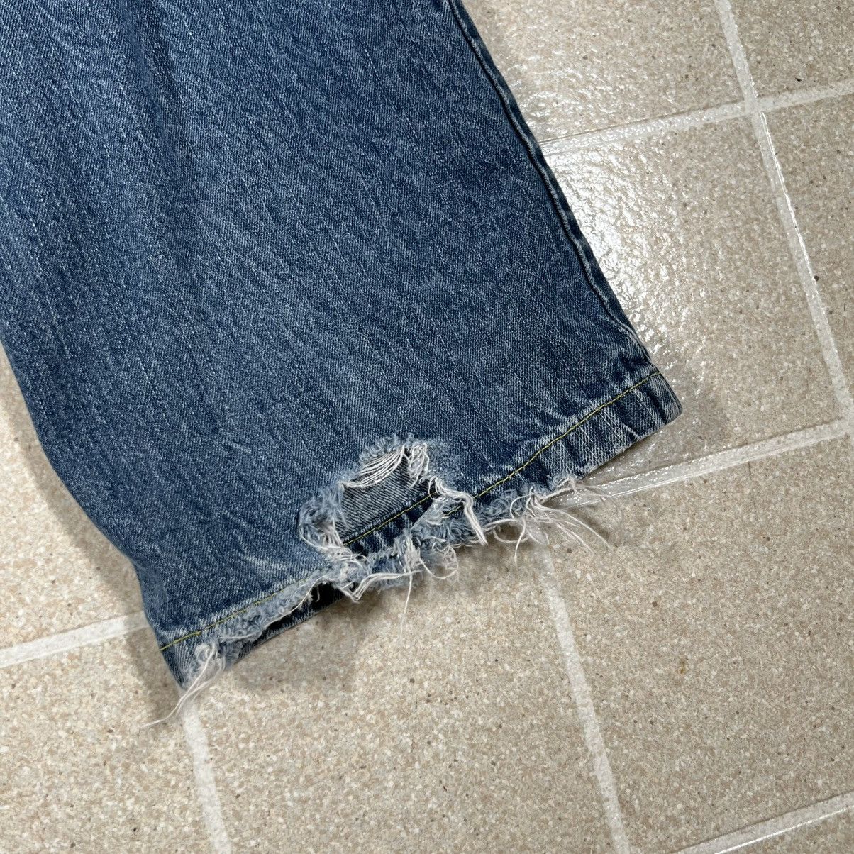 Other Vintage Y2K Embroidered Blue Denim Jeans Baggy Men’s Size 34 Size US 34 / EU 50 - 3 Thumbnail