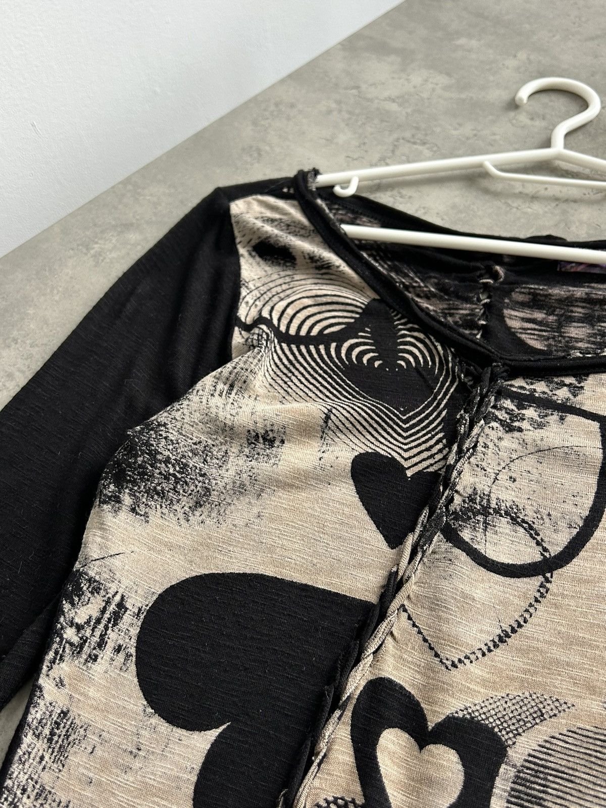 Desigual × Japanese Brand × Vintage Vintage Desigual Long Sleeve Japanese style asymmetrical Size M / US 6-8 / IT 42-44 - 8 Thumbnail