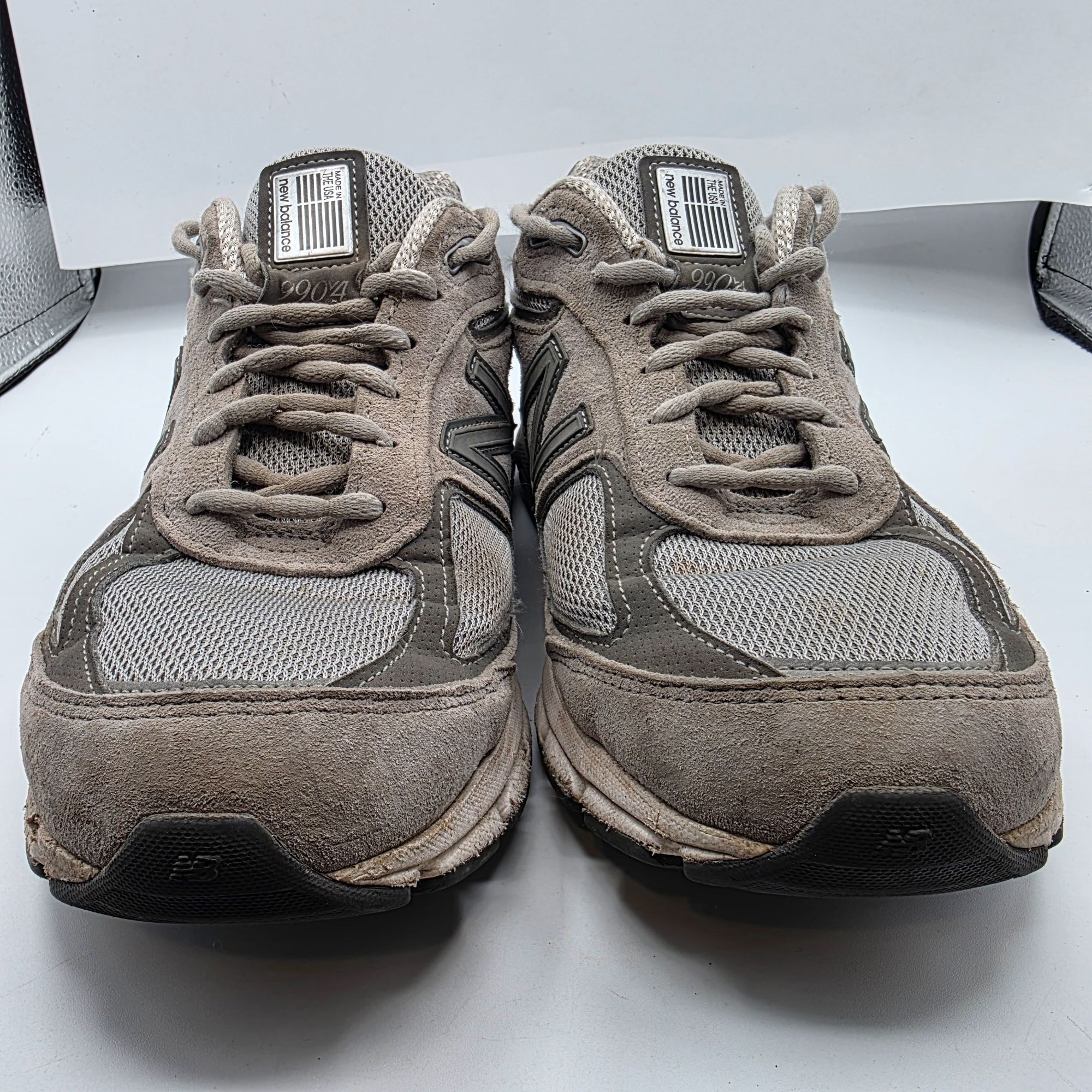 New Balance New Balance 990v4 Womens Size 9 Gray Castlerock Athletic Sho Size US 9 / IT 39 - 2 Thumbnail