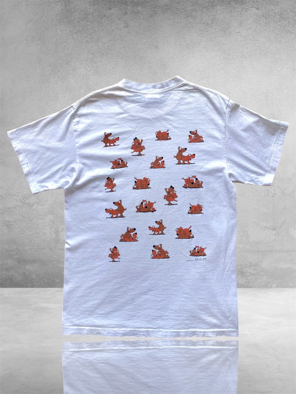 Other Vintage 90s naughty Dog Sex Positions T-Shirt Size US M / EU 48-50 / 2 - 2 Thumbnail
