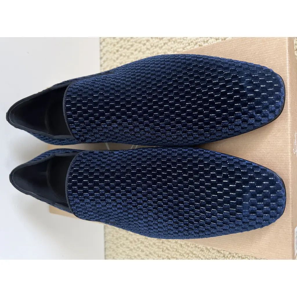 Christian Louboutin o1w1db10425 Flats in Navy Size US 8 / EU 41 - 5 Thumbnail