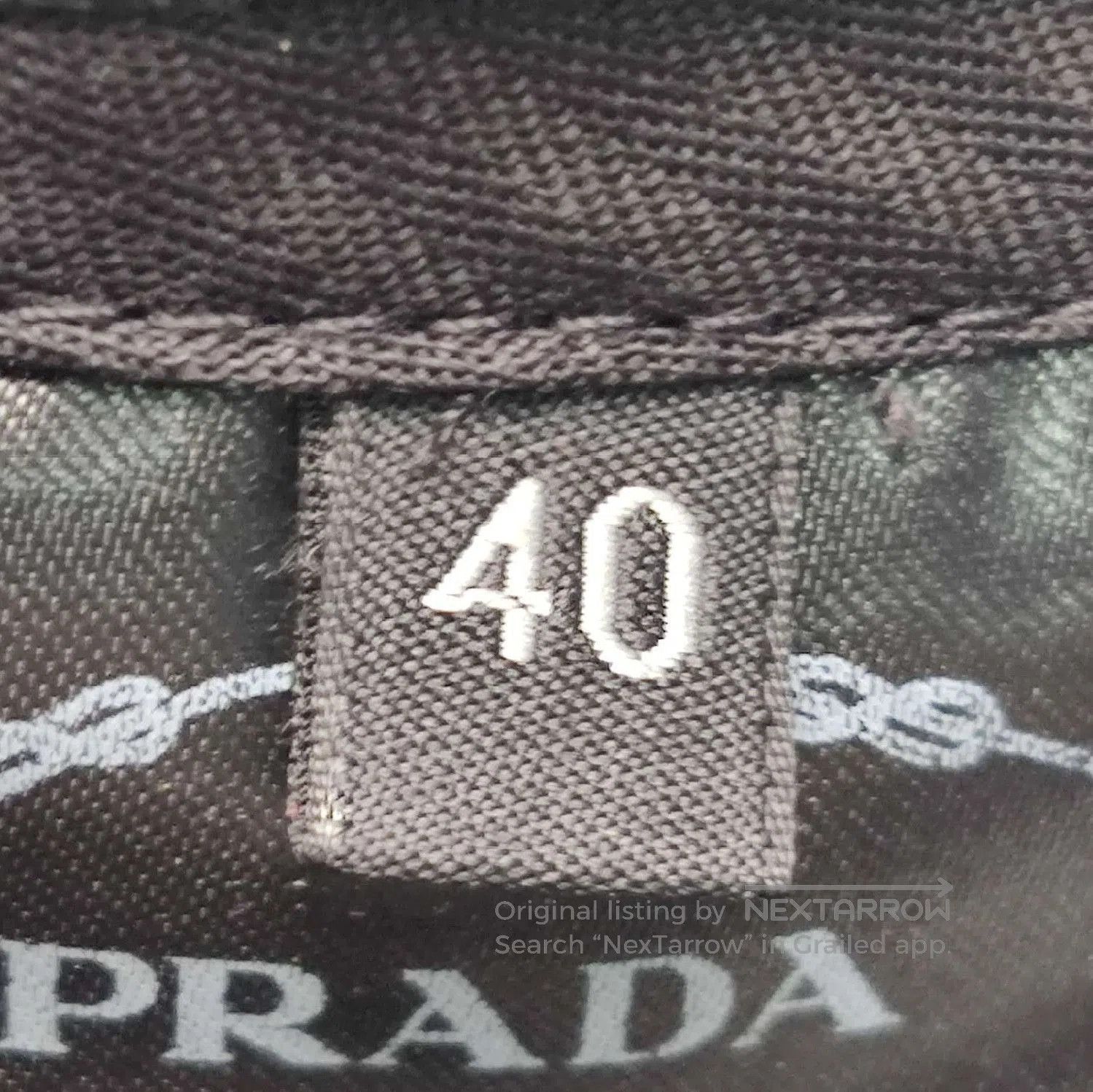 Prada Prada Black Wool Blend Wide. Size 39" - 5 Thumbnail