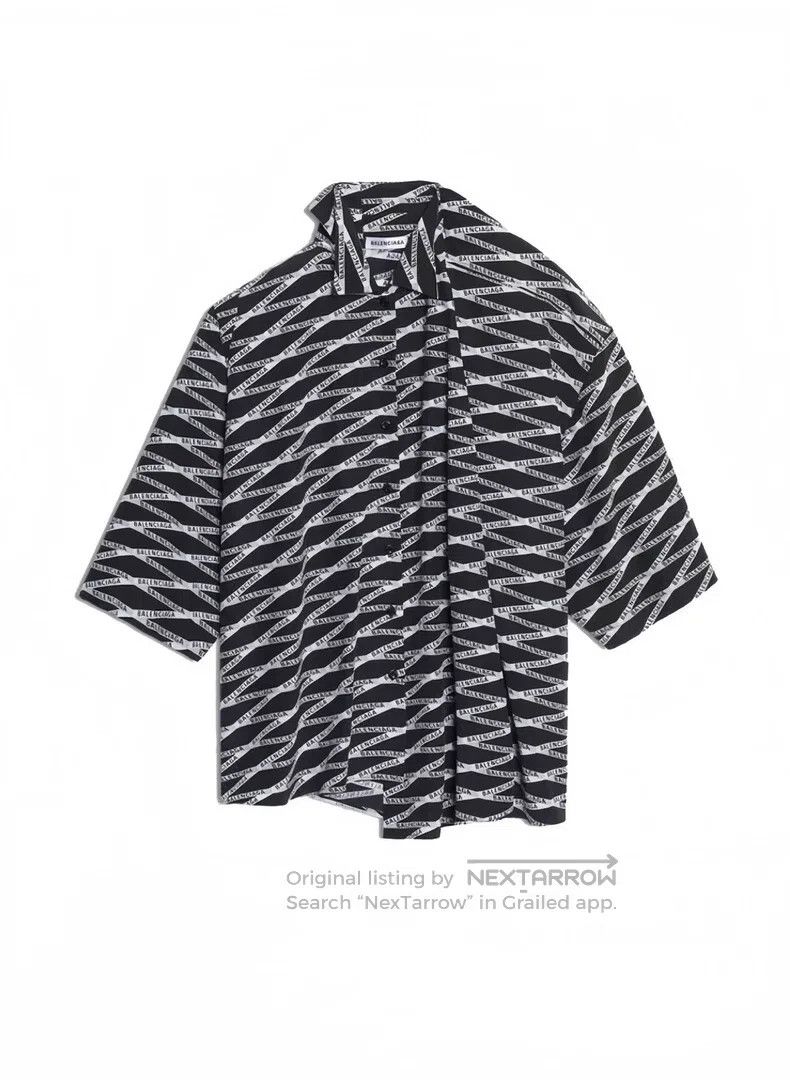 Balenciaga Balenciaga Asymmetrical hem shirt Size XXS / US 00 / IT 34 - 3 Thumbnail
