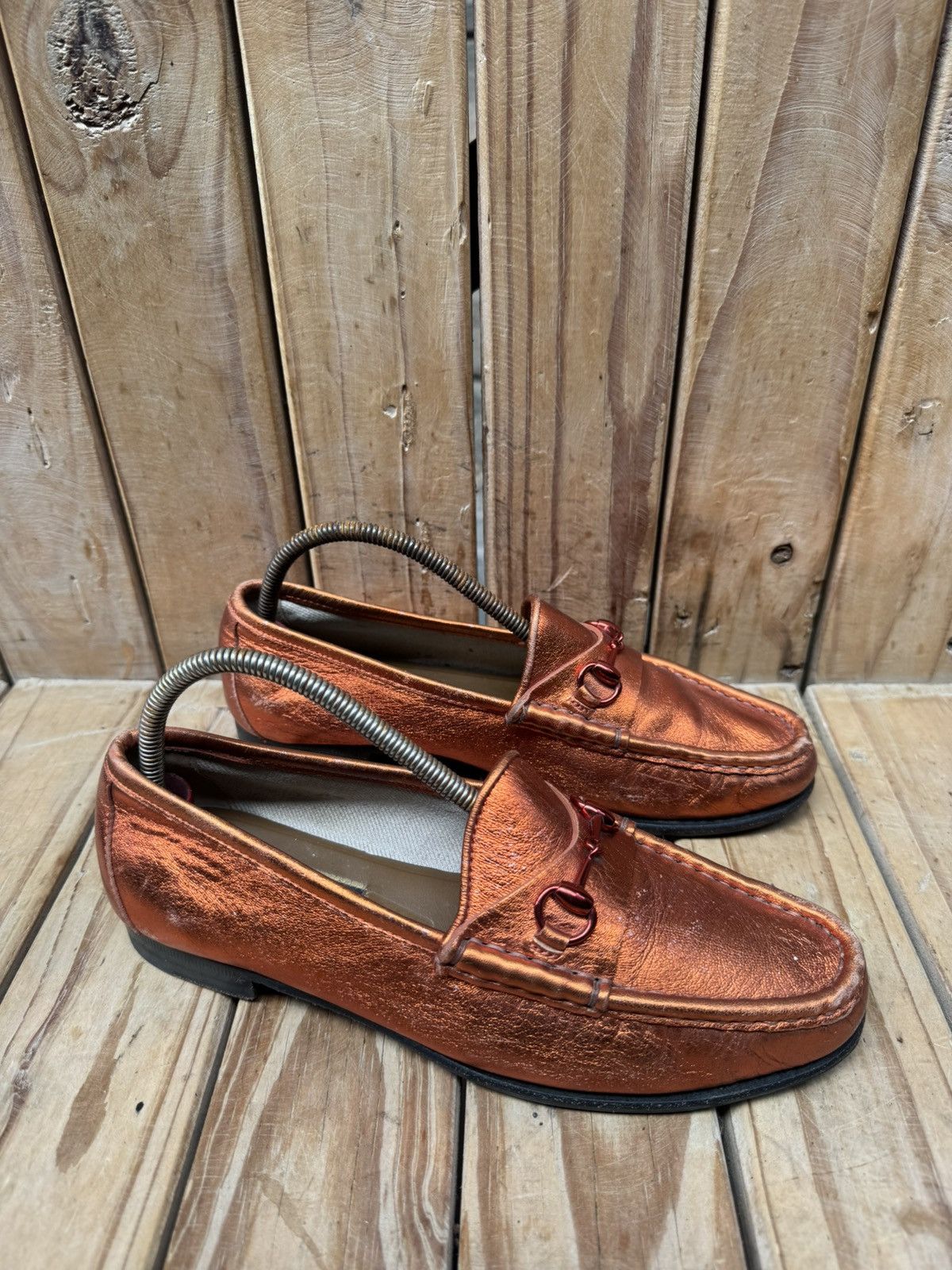 Gucci Gucci 1953 Orange women’s leather flats sz EUR 35.5 USA 5.5 Size US 5.5 / IT 35.5 - 8 Thumbnail