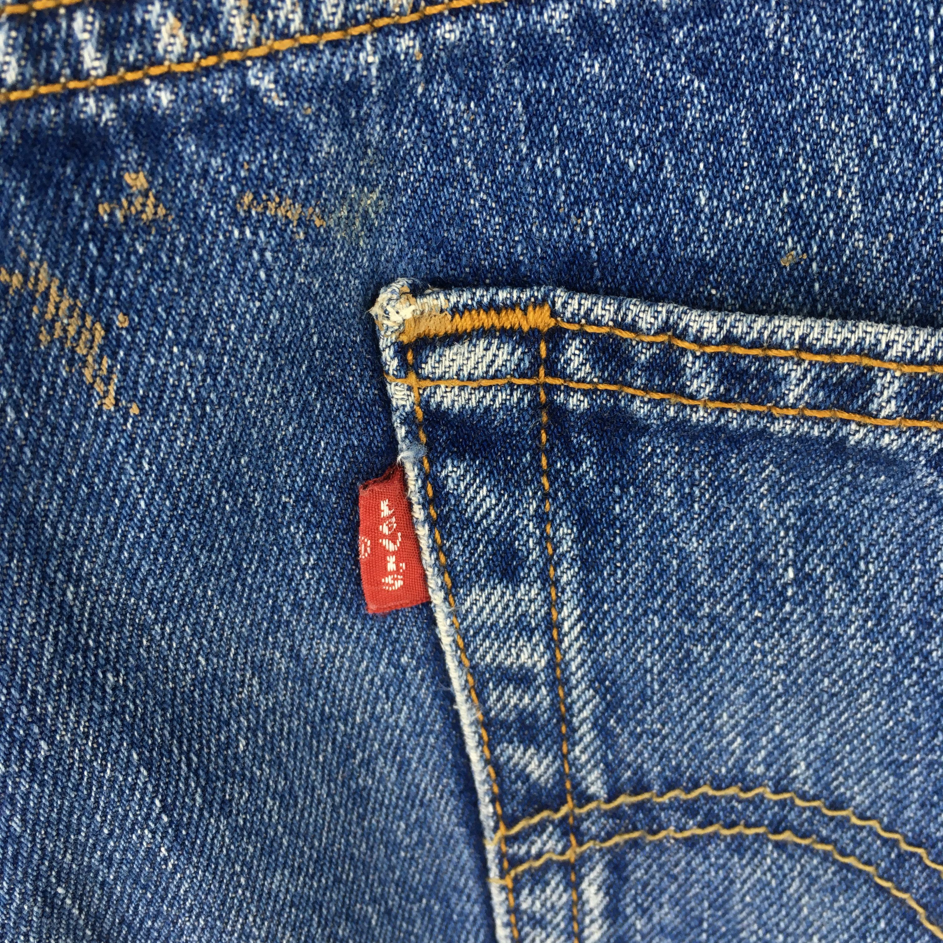 Levi's Size 30x32 Vintage 90s Levi's 501 Faded Blue Jeans S1390 Size US 30 / EU 46 - 11 Thumbnail