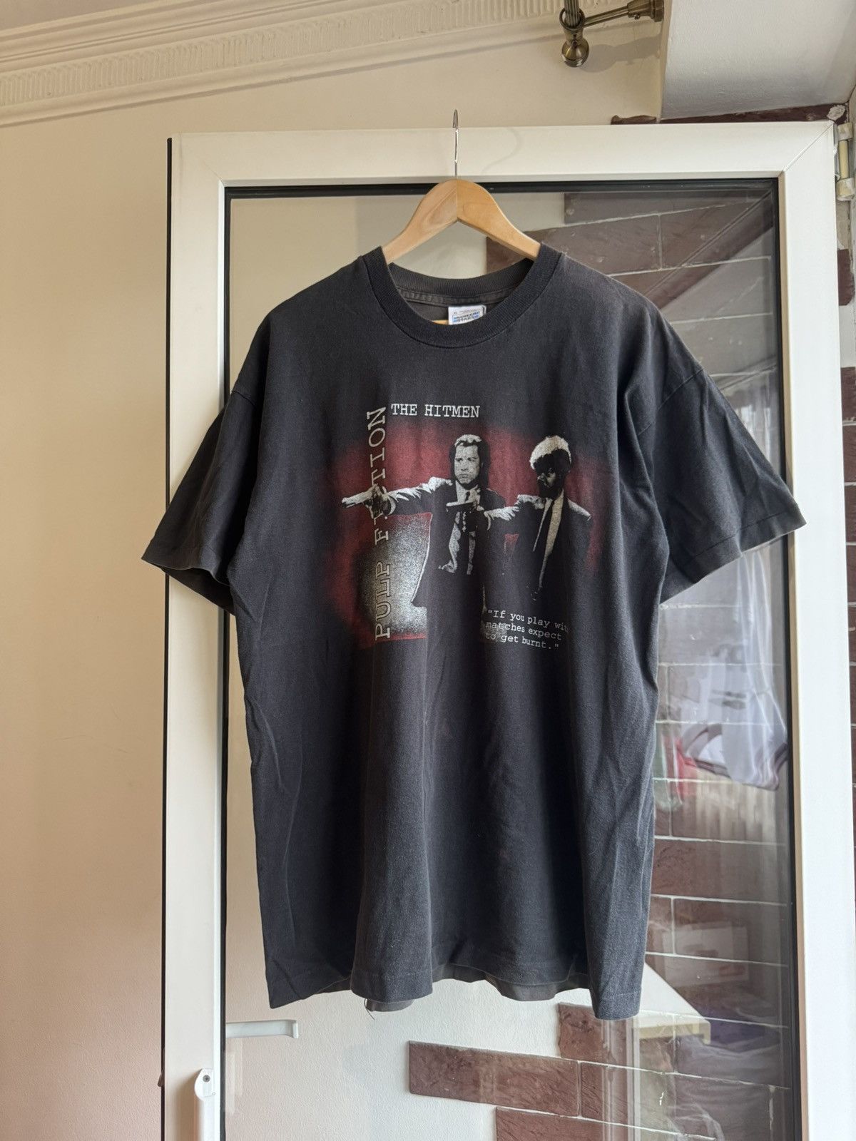 Band Tees Vintage Pulp Fiction movie 1994 screenstar Size US XL / EU 56 / 4 - 7 Thumbnail