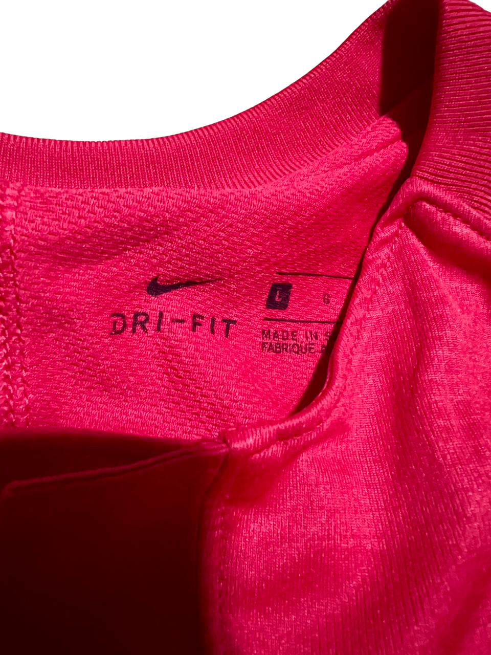 Nike Barcelona United Nike Dri-Fit Red Soccer Jersey Size US L / EU 52-54 / 3 - 4 Thumbnail