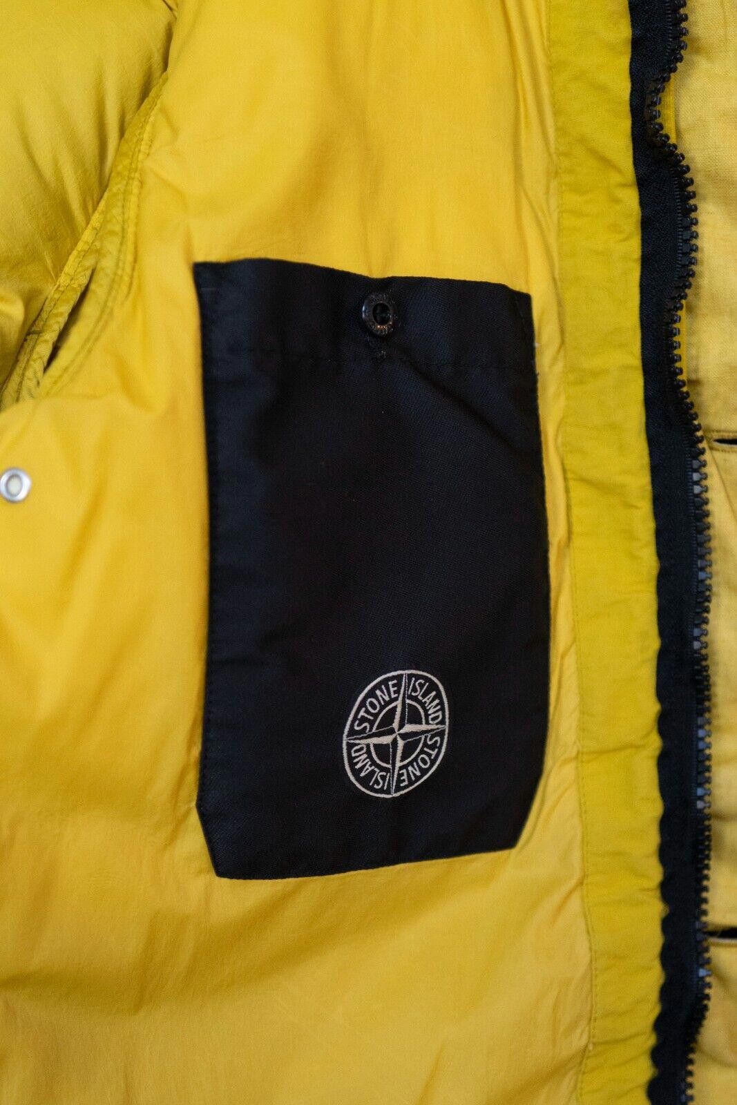 Stone Island Stone Island Lino Resinato Down-TC Yellow Sz. S Size US S / EU 44-46 / 1 - 8 Thumbnail