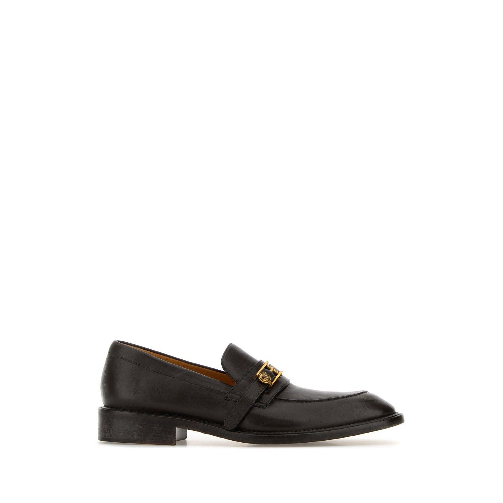 Versace VERSACE Brown Leather Loafers New & Authentic (Men's size:10 Size US 10 / EU 43 - 5 Thumbnail
