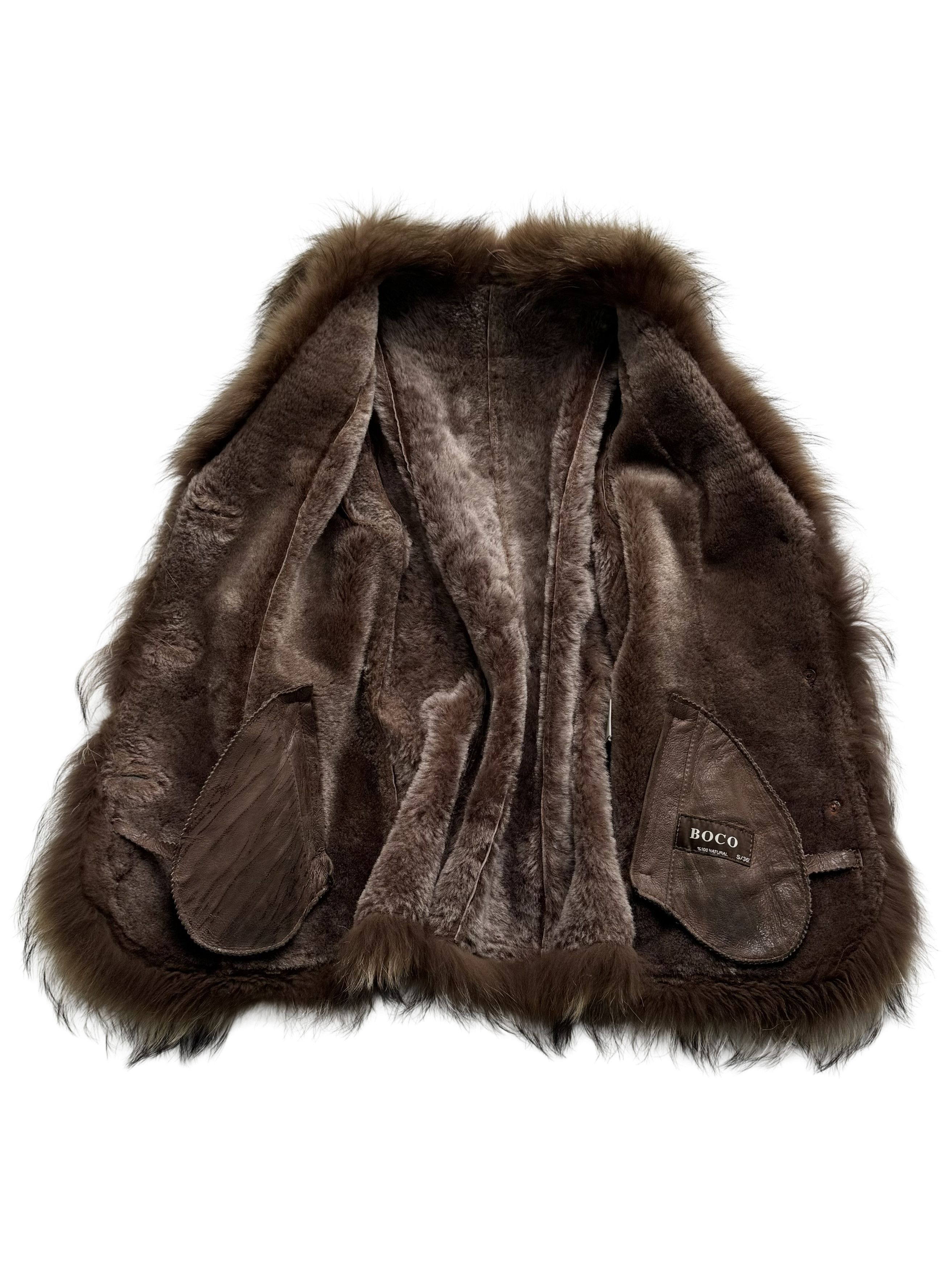 Vintage Vintage Real Lambskin Coat Size S / US 4 / IT 40 - 10 Thumbnail