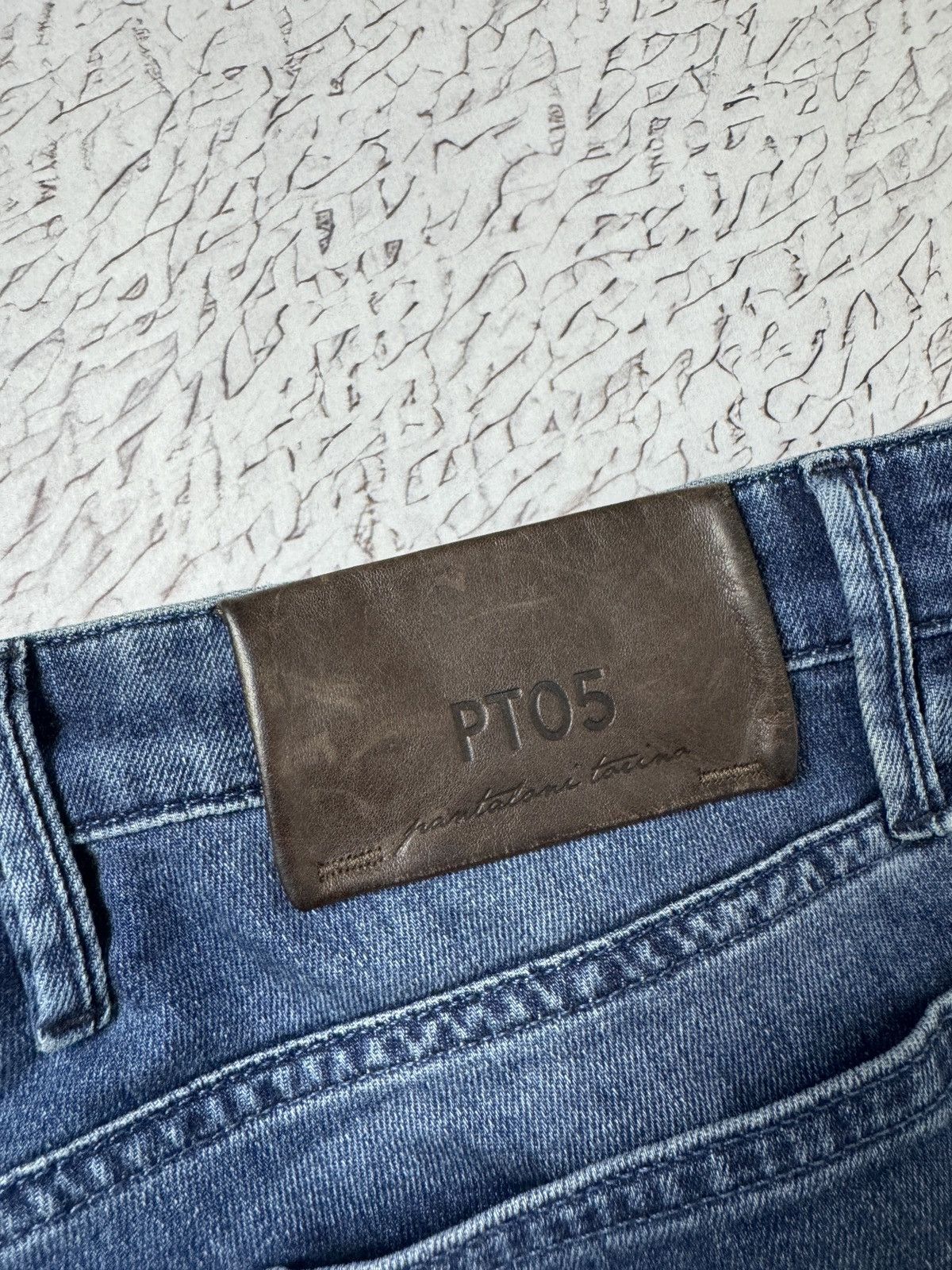 PT Torino PT05 Pantalone Torino soul slim fit blue cropped denim jeans Size US 32 / EU 48 - 19 Thumbnail