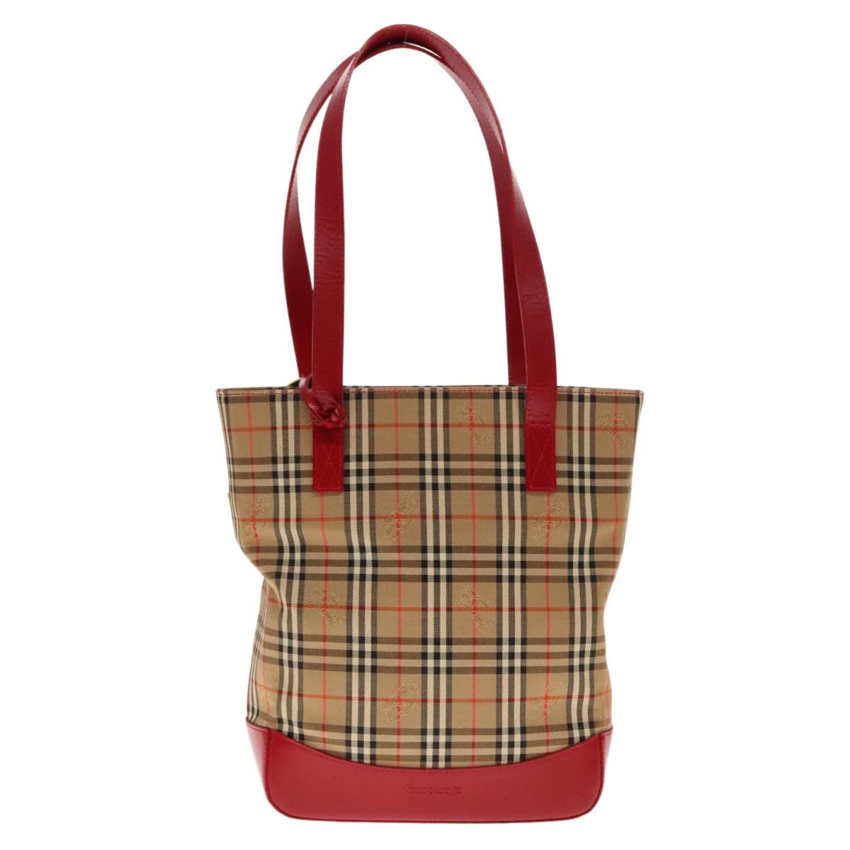 Burberry Burberry Nova check Canvas and Leather Size ONE SIZE - 1 Thumbnail