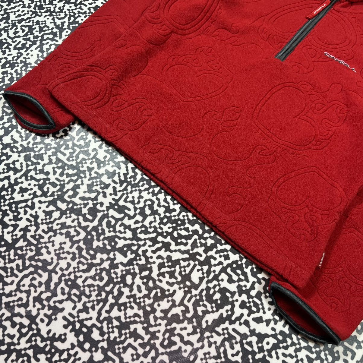 O'Neill Vintage Y2K Oneill Surf Style Fleece Monogram Retro Hoodie Size M / US 6-8 / IT 42-44 - 8 Thumbnail
