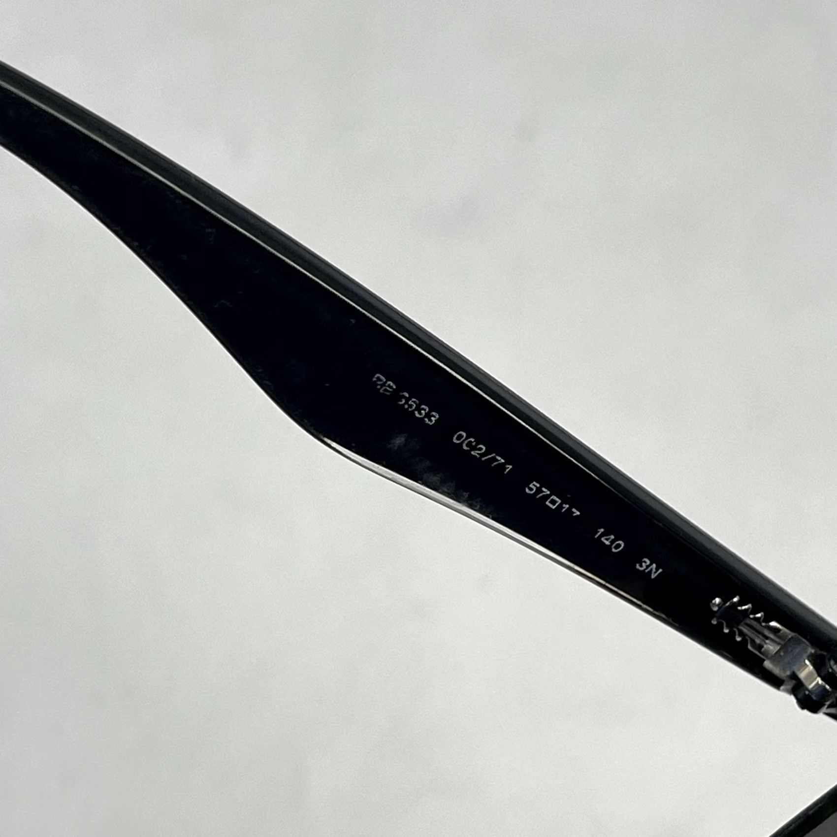 Vintage Ray-Ban Sunglasses Men Black 57-17-140 UV400 RB3533 FRAMES ONLY Excellent Condition Size ONE SIZE - 5 Thumbnail