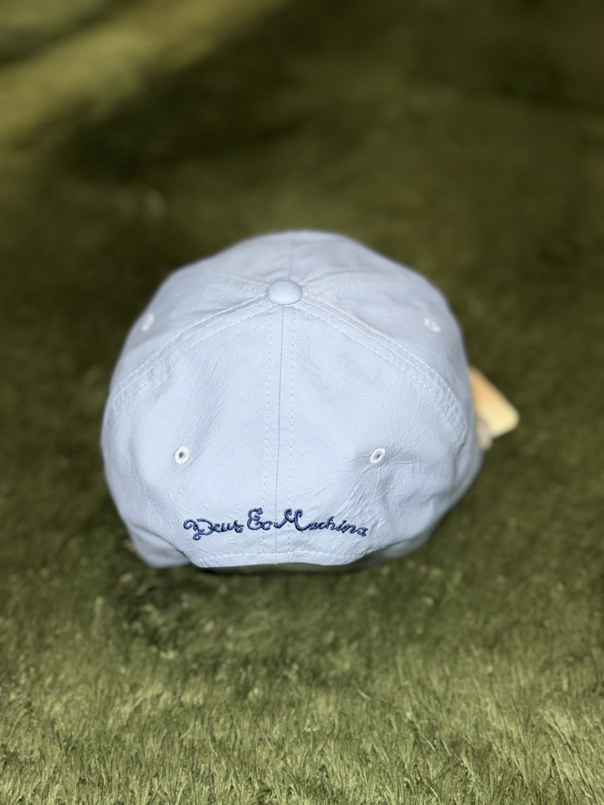 Deus Ex Machina Deus Ex Machina Board & Cycle Embroidered Logo Cap Blue Size ONE SIZE - 4 Thumbnail