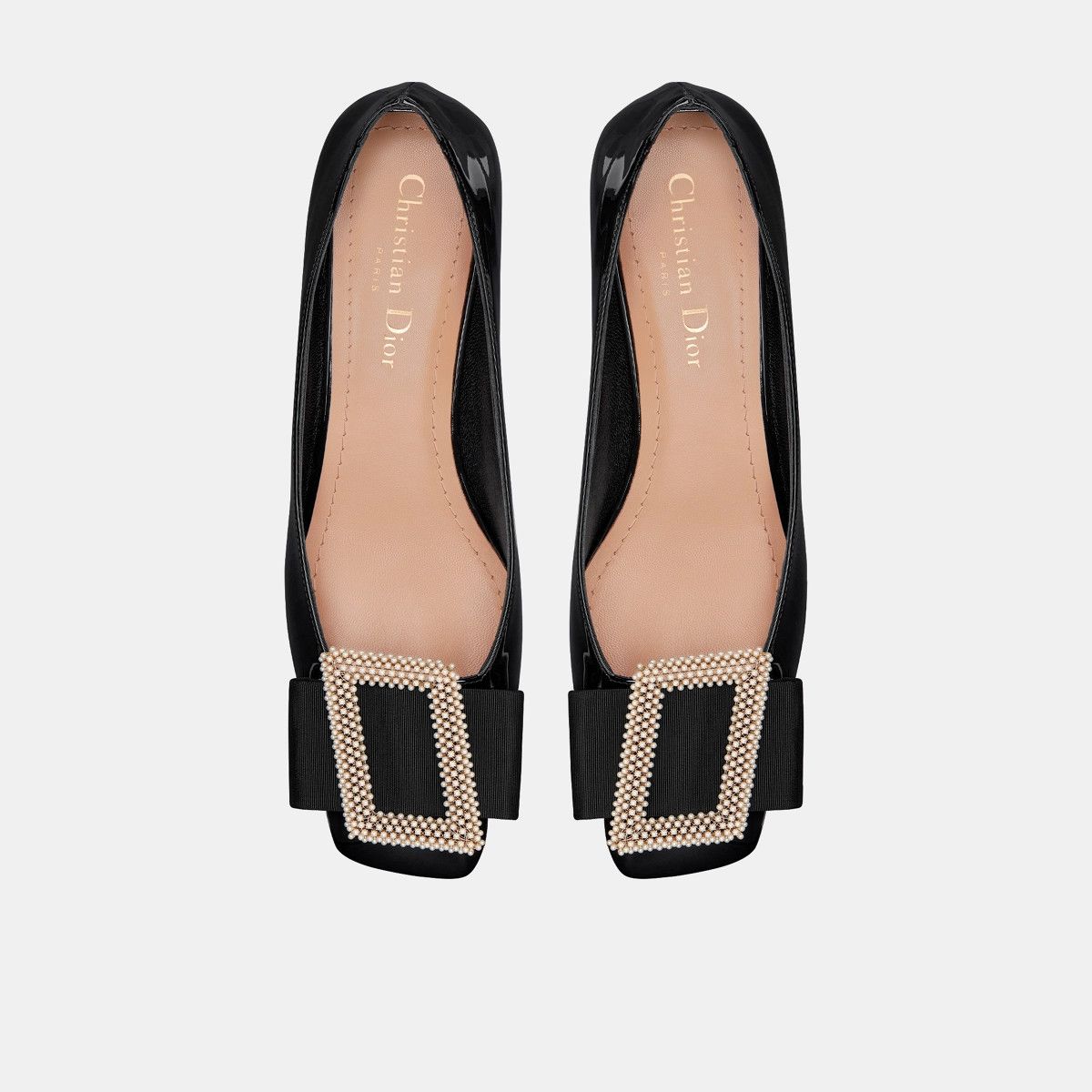 Dior o1bcso1str0225 Idylle Pump in Black Size US 6 / IT 36 - 4 Thumbnail