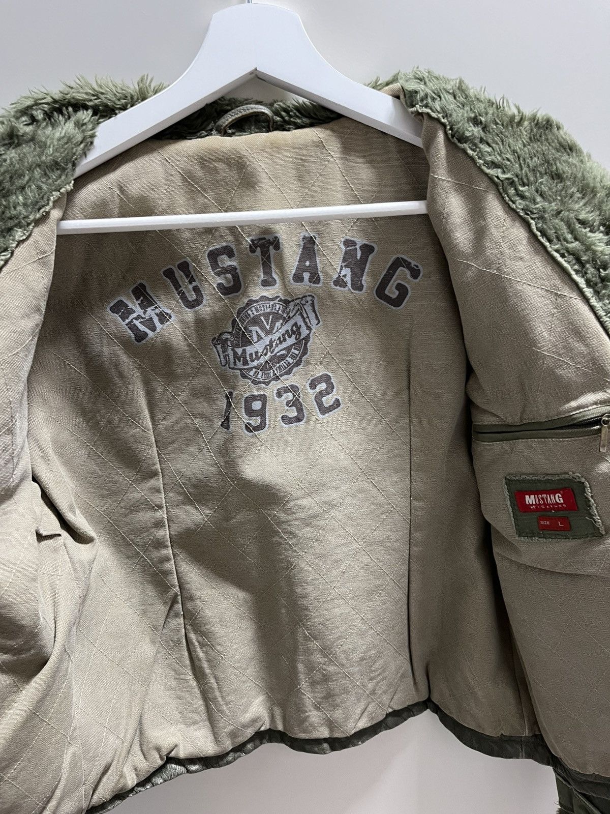 Designer × Mustang × Vintage Mustang vintage jacket. L Size L / US 10 / IT 46 - 3 Thumbnail