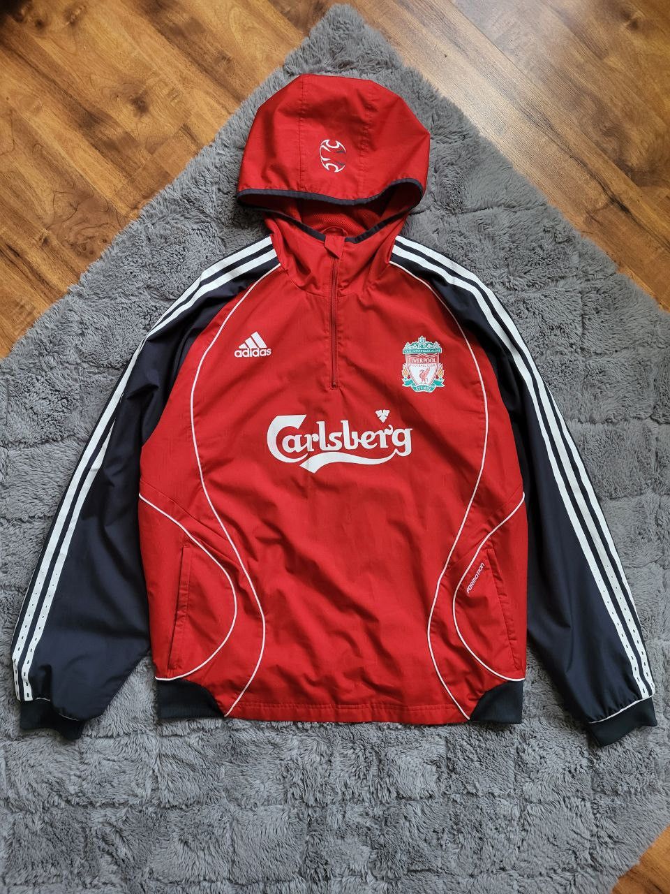 Vintage Vintage Adidas Liverpool football jacket Size US L / EU 52-54 / 3 - 1 Thumbnail