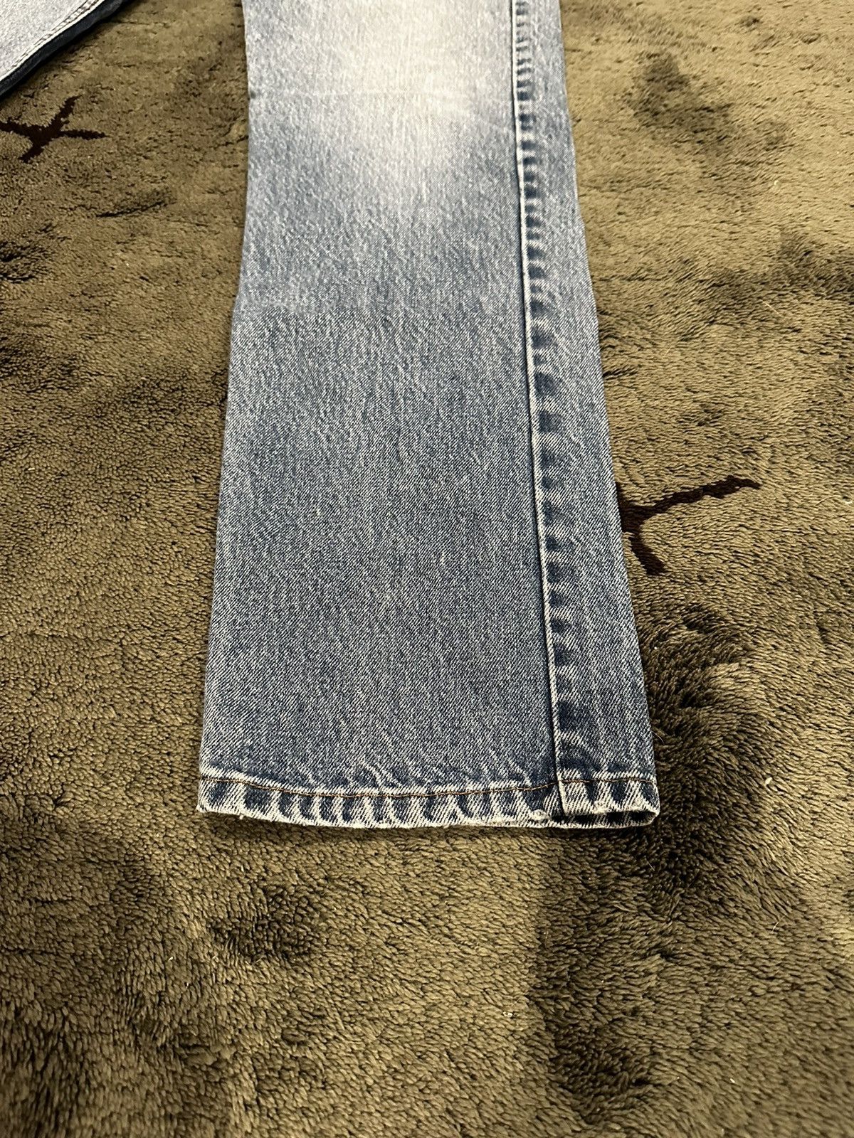 Levi's × Vintage Vintage 70’s Levi’s Orange Tab Light Wash Denim Size US 32 / EU 48 - 11 Thumbnail