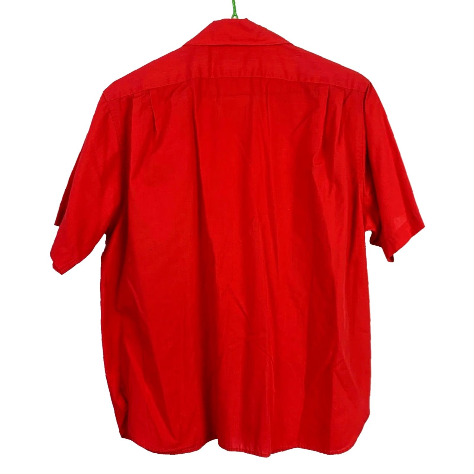 Vintage VINTAGE Hunter's Glen Red Short Sleeve Camp Shirt Womens Size 18 Size XXL / US 16-18 / IT 52-54 - 5 Thumbnail