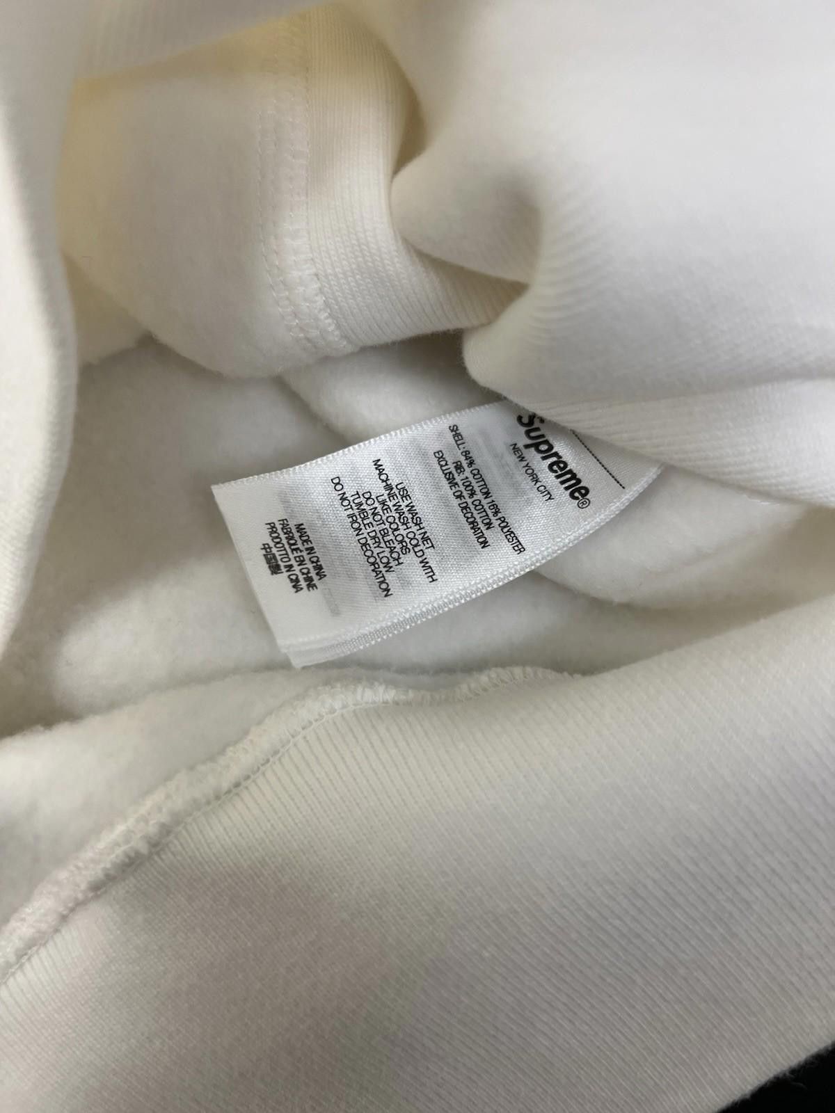 Supreme SS25 Supreme Washed Box Logo Crewneck White L Large Size US L / EU 52-54 / 3 - 8 Thumbnail