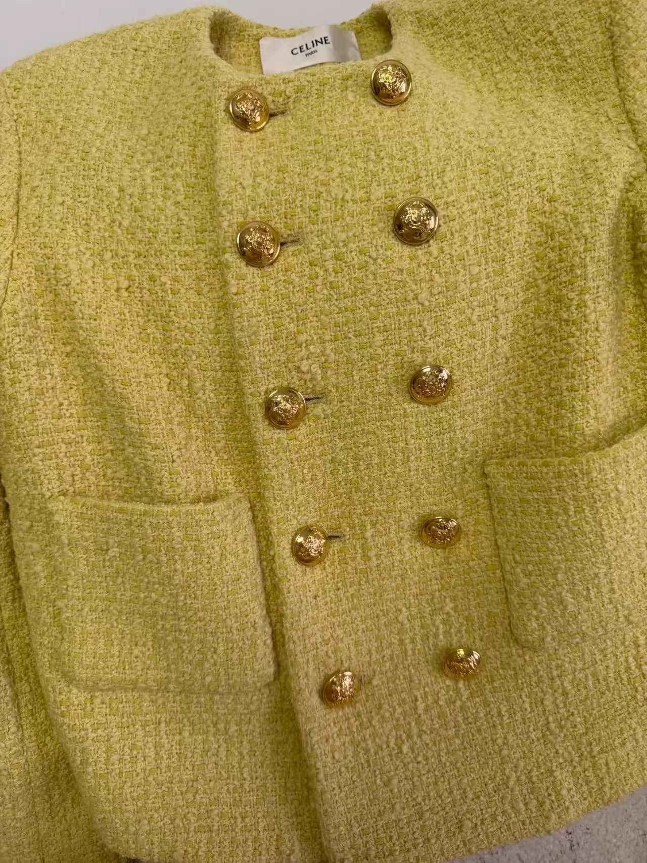 Celine Celine Classic Tweed Jacket 40 99 New Size S / US 4 / IT 40 - 2 Thumbnail