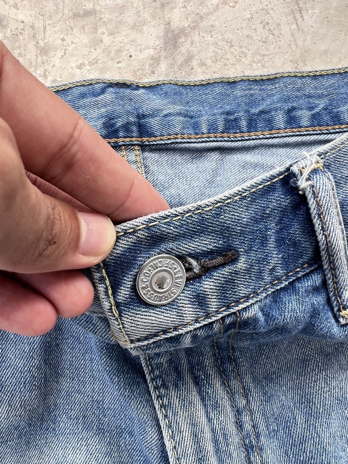 Levi's Levis Short Distressed Denim Size US 36 / EU 52 - 4 Thumbnail