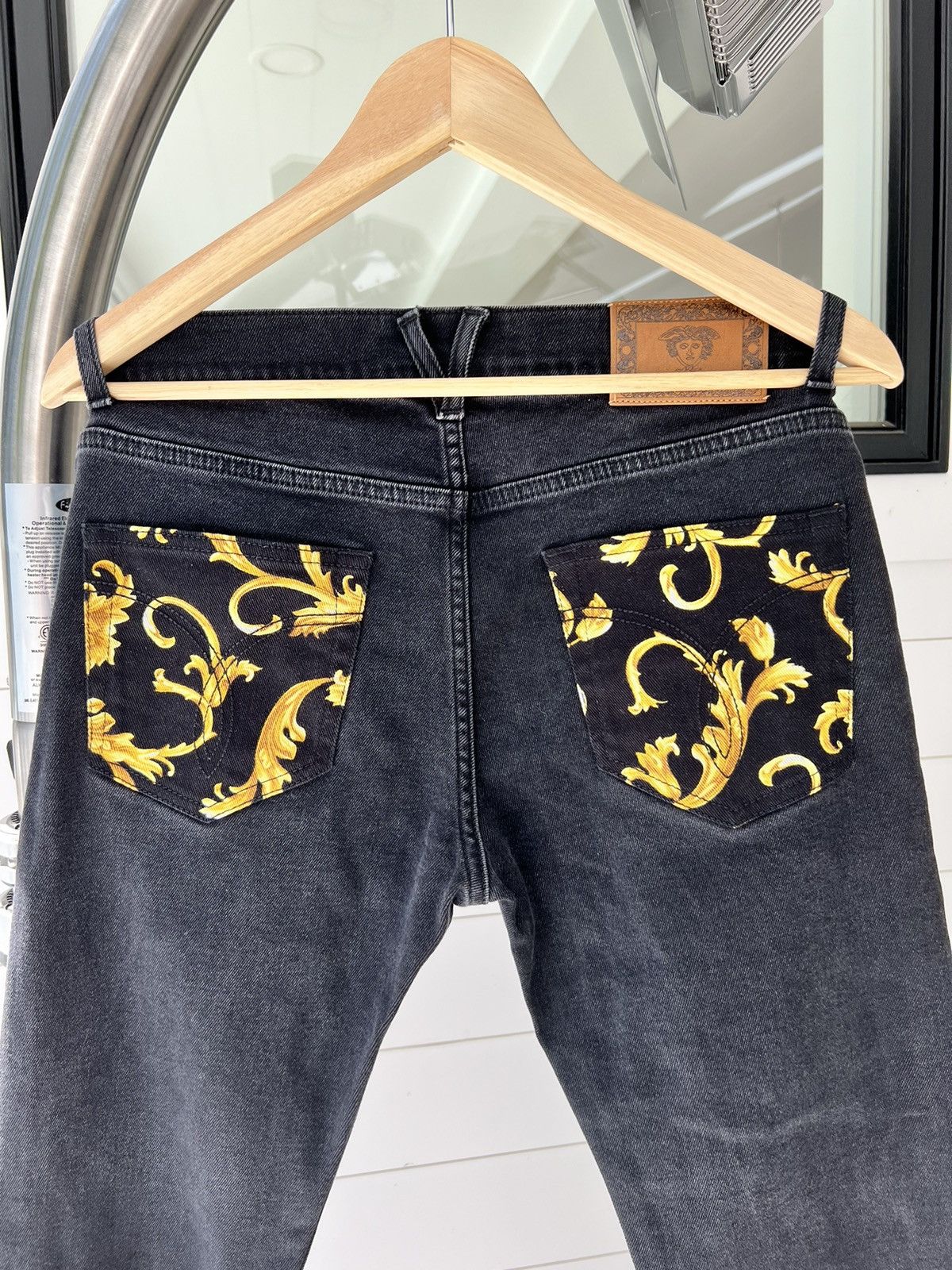 Versace Versace Jeans with Gold Detailing Size 31 Size US 31 - 8 Thumbnail