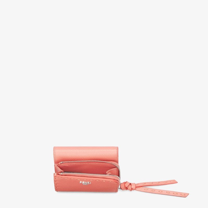 Fendi o1s1wg111125 Size: OS/ Peekaboo Micro Trifold in Pink Size ONE SIZE - 4 Thumbnail