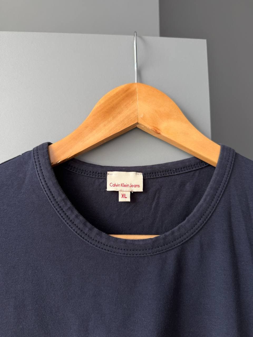 Calvin Klein Vintage 90s Calvin Klein T Shirt Medium CK Logo James Dean Size US XL / EU 56 / 4 - 2 Thumbnail