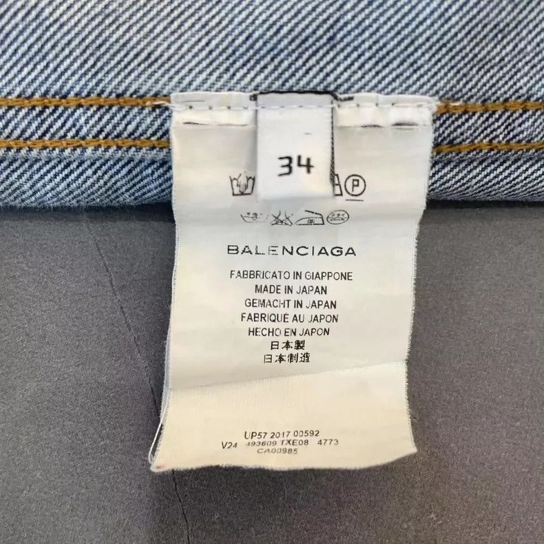 Balenciaga Balenciaga size 34 denim jacket Size XS / US 0-2 / IT 36-38 - 5 Thumbnail