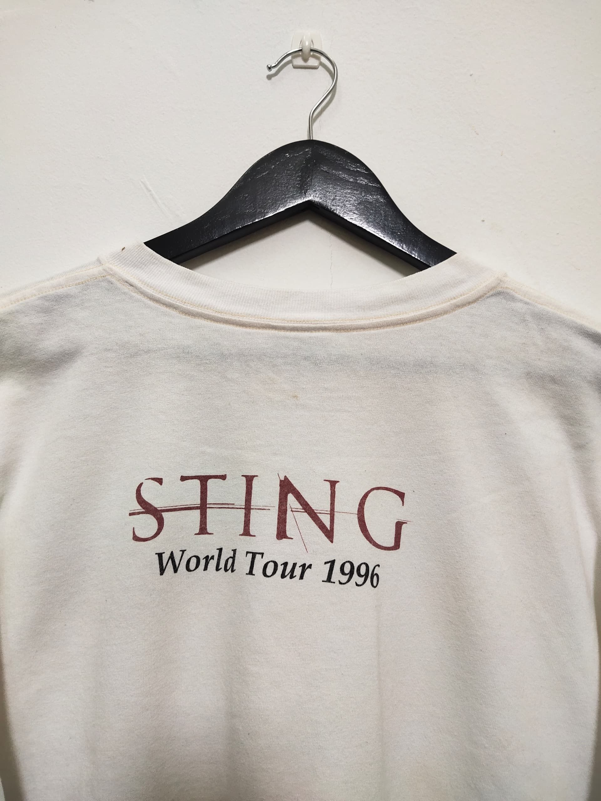 Band Tees Vintage 1996 Sting The police world tour promo t shirt Size US L / EU 52-54 / 3 - 3 Thumbnail